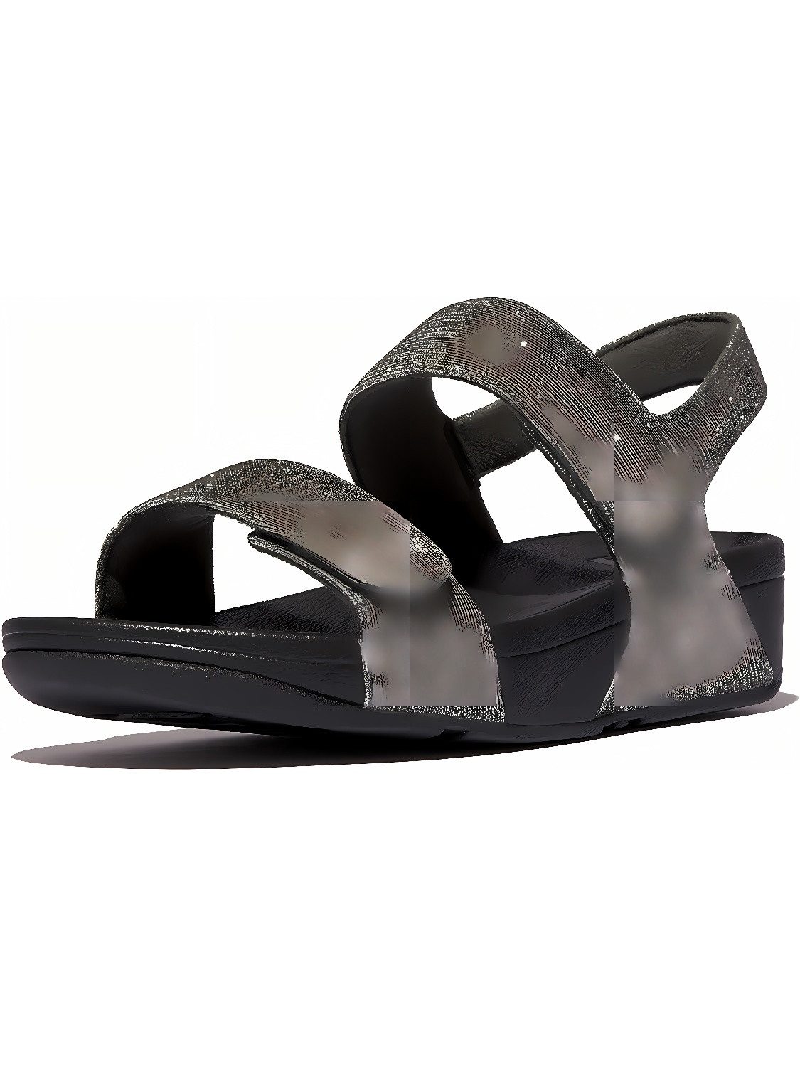 Lulu Adjustable Shimmerlux Back-Strap Sandals Sandale