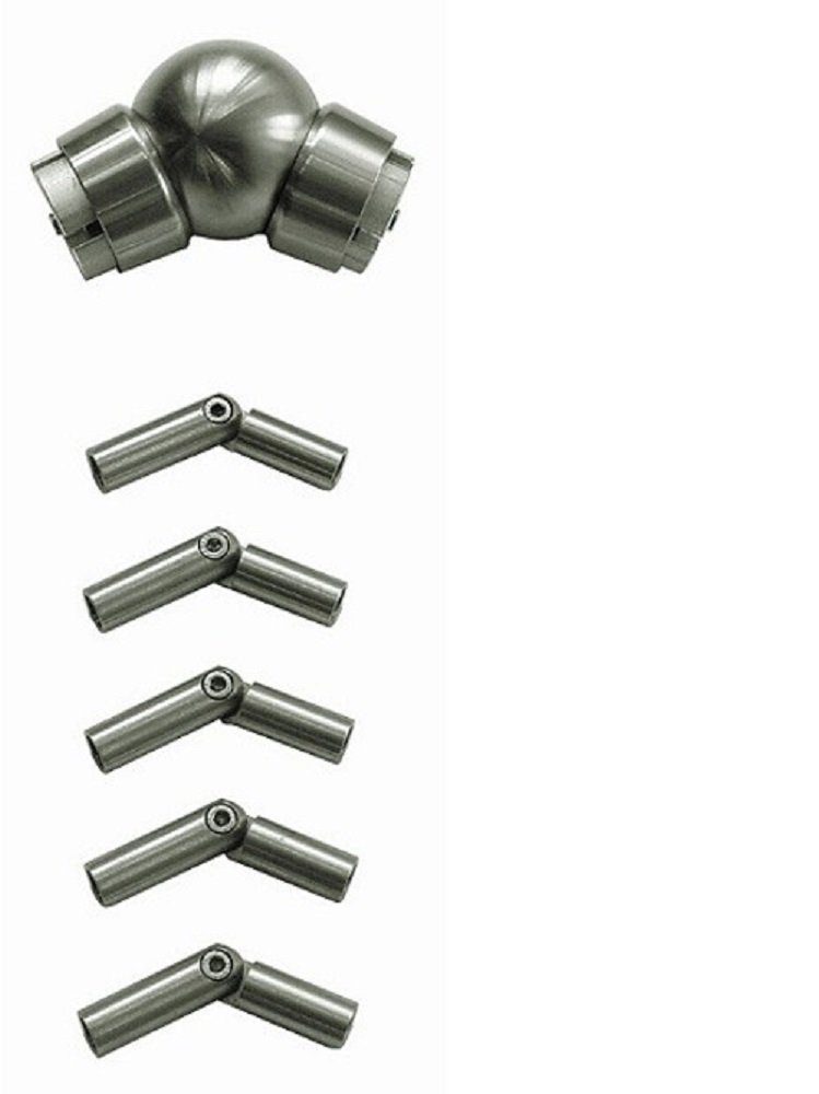 TREBA FREWA Eckprofil TREBA FREWA Eckset ES6 für Edelstahl-Geländer-Set