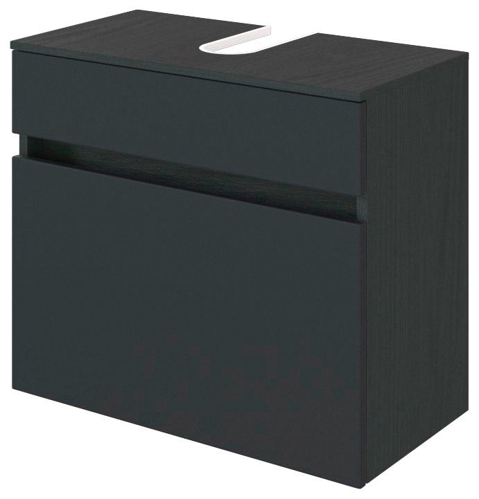 welltime Waschbeckenunterschrank Baabe Badmöbel Breite 60 cm, hängende Mont günstig online kaufen