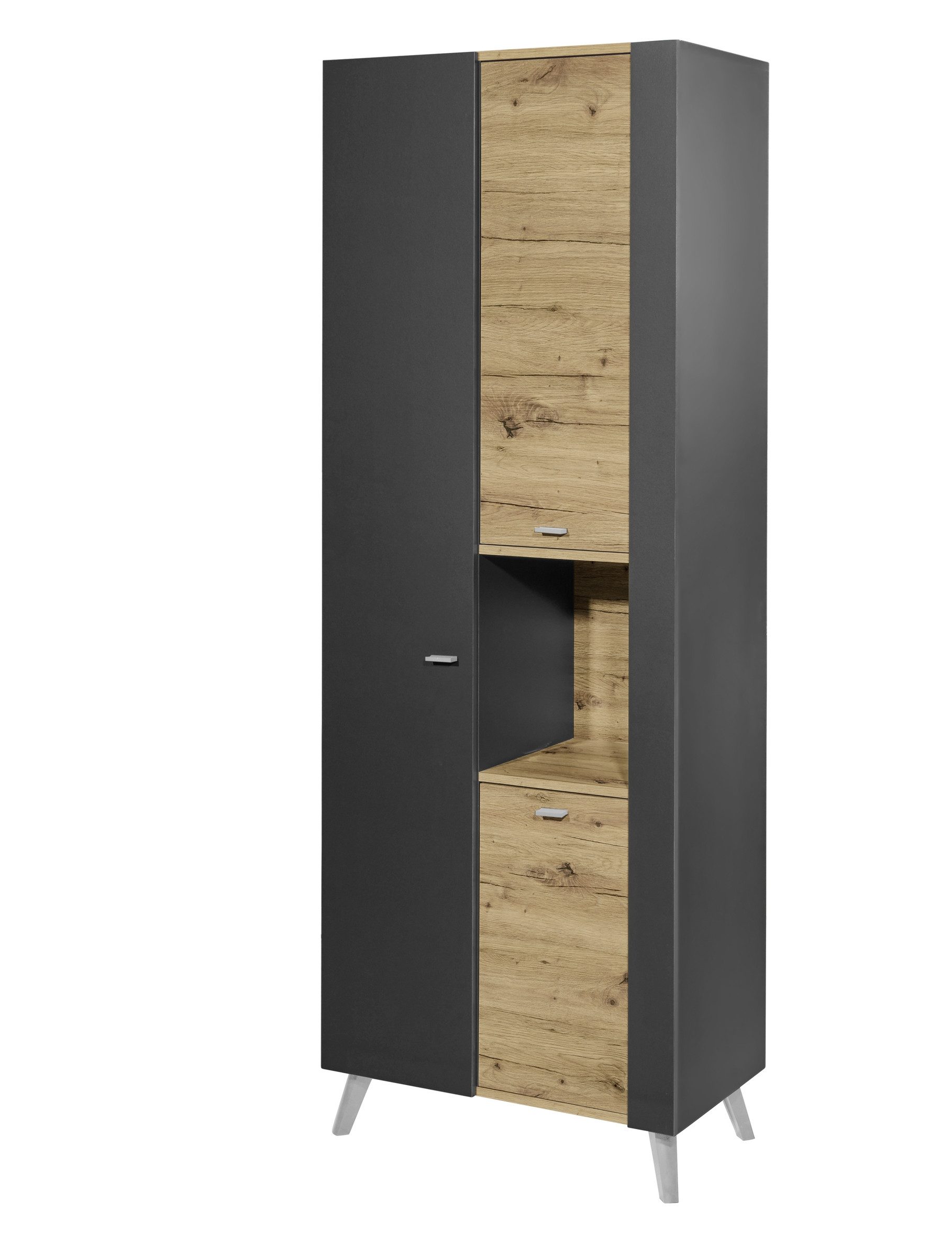 PREISBRECHER Hochschrank Line 76 x 191 x 31 cm (B/H/T)