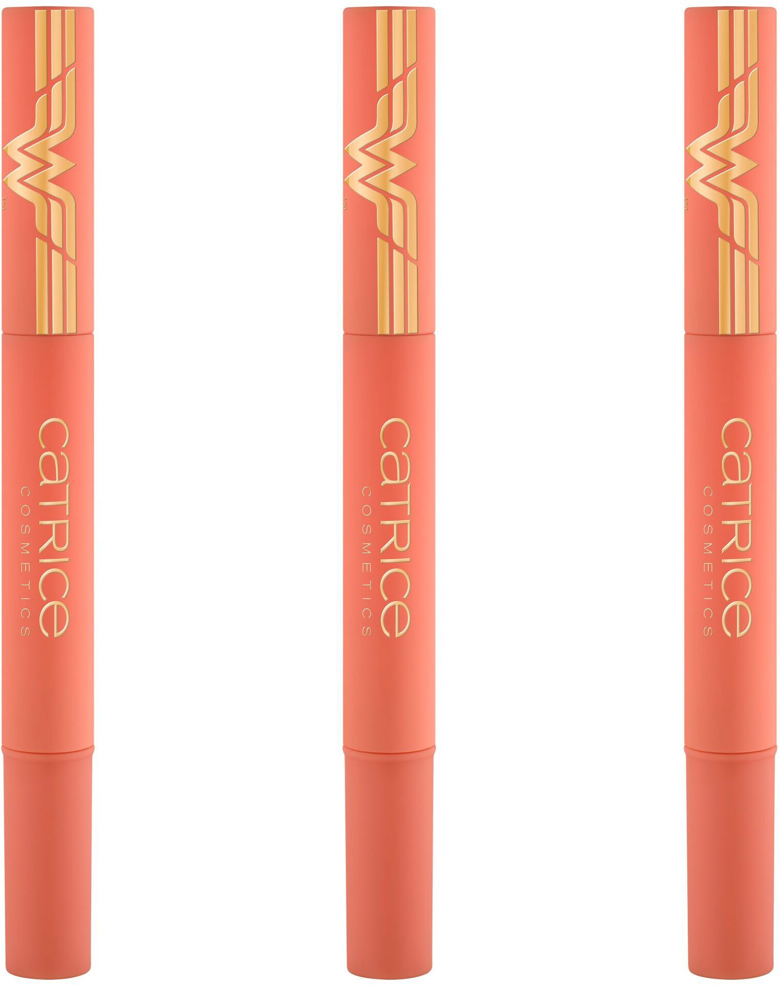 Catrice Lippenbalsam Wonder Woman Magic Lip Balm, 3-tlg.