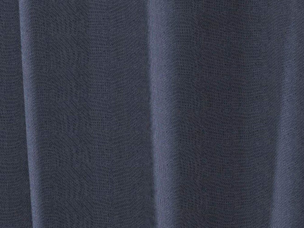 Vorhang Uni Collection, Wirth, Ösen dunkelblau blickdicht, nach Maß (1 St)