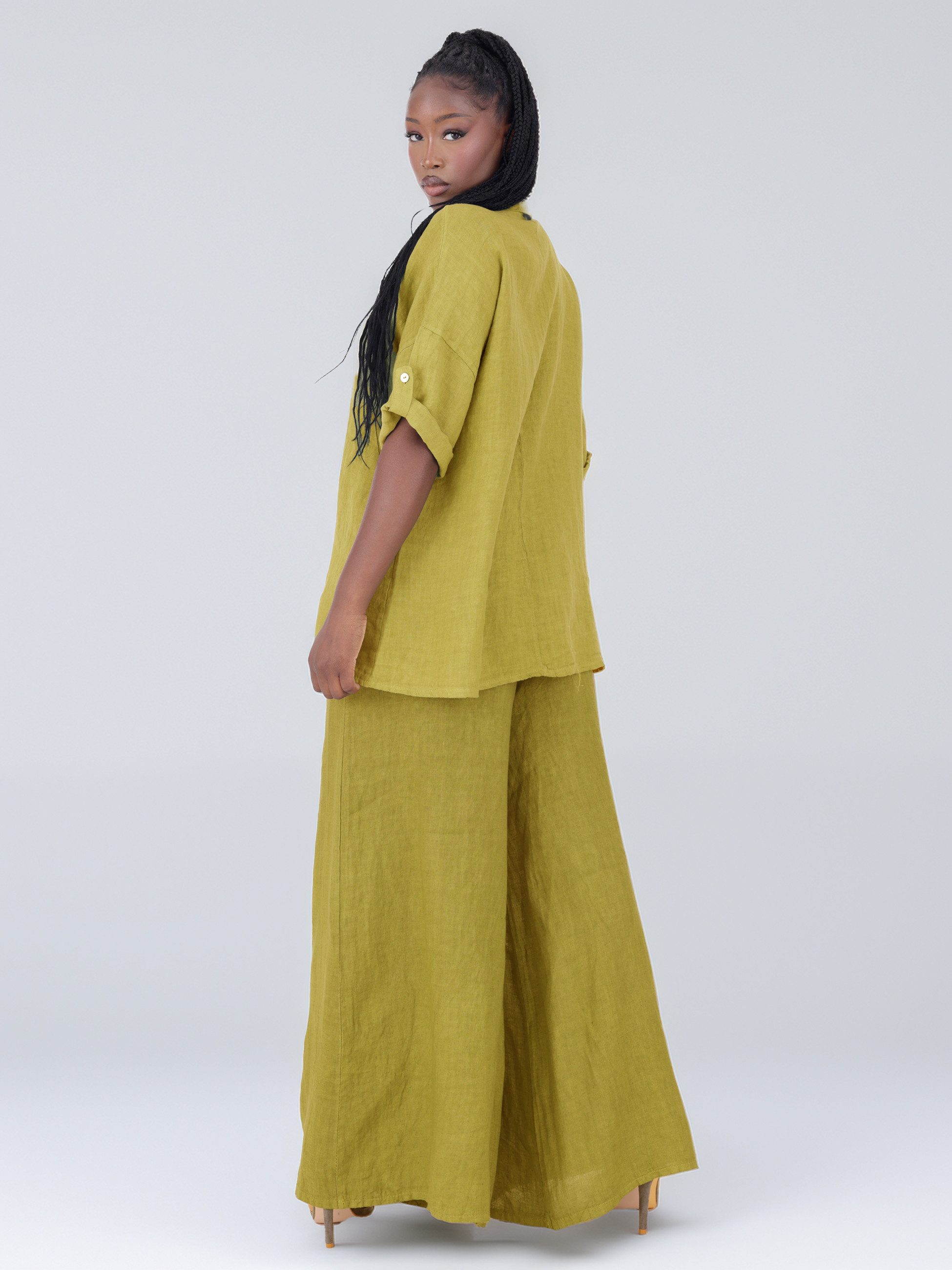 YC Fashion & Style Leinenhose mit günstig online kaufen