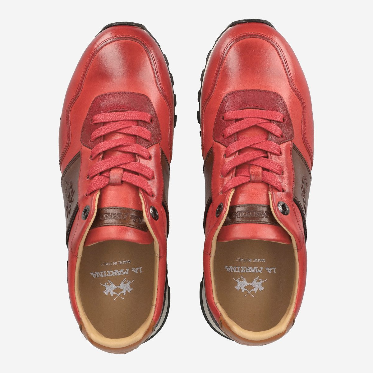 La Martina La Martina TODI, Sneaker, Rot, Herren Sneaker
