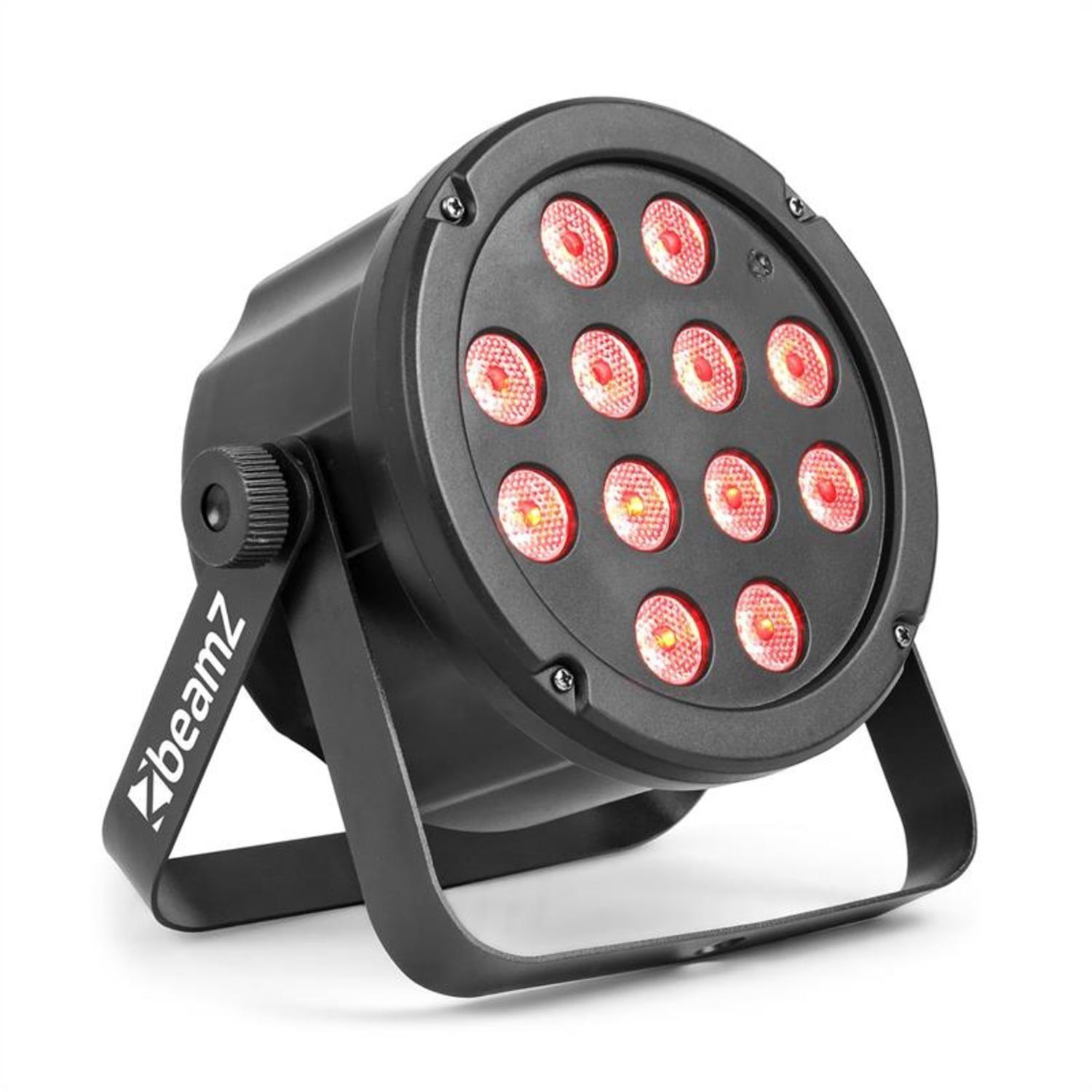 Beamz LED-Streifen »SlimPar 35 LED-Strahler 12x 3W 3in1 RGB LEDs DMX/Standalone  schwarz«