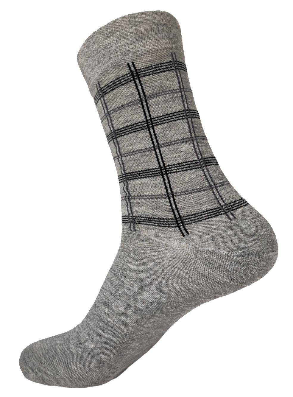 12 EloModa (12-Paar) Basicsocken Paar Socken klassischer Form Mix4 Sport Freizeit Paar, Muster Herren 12