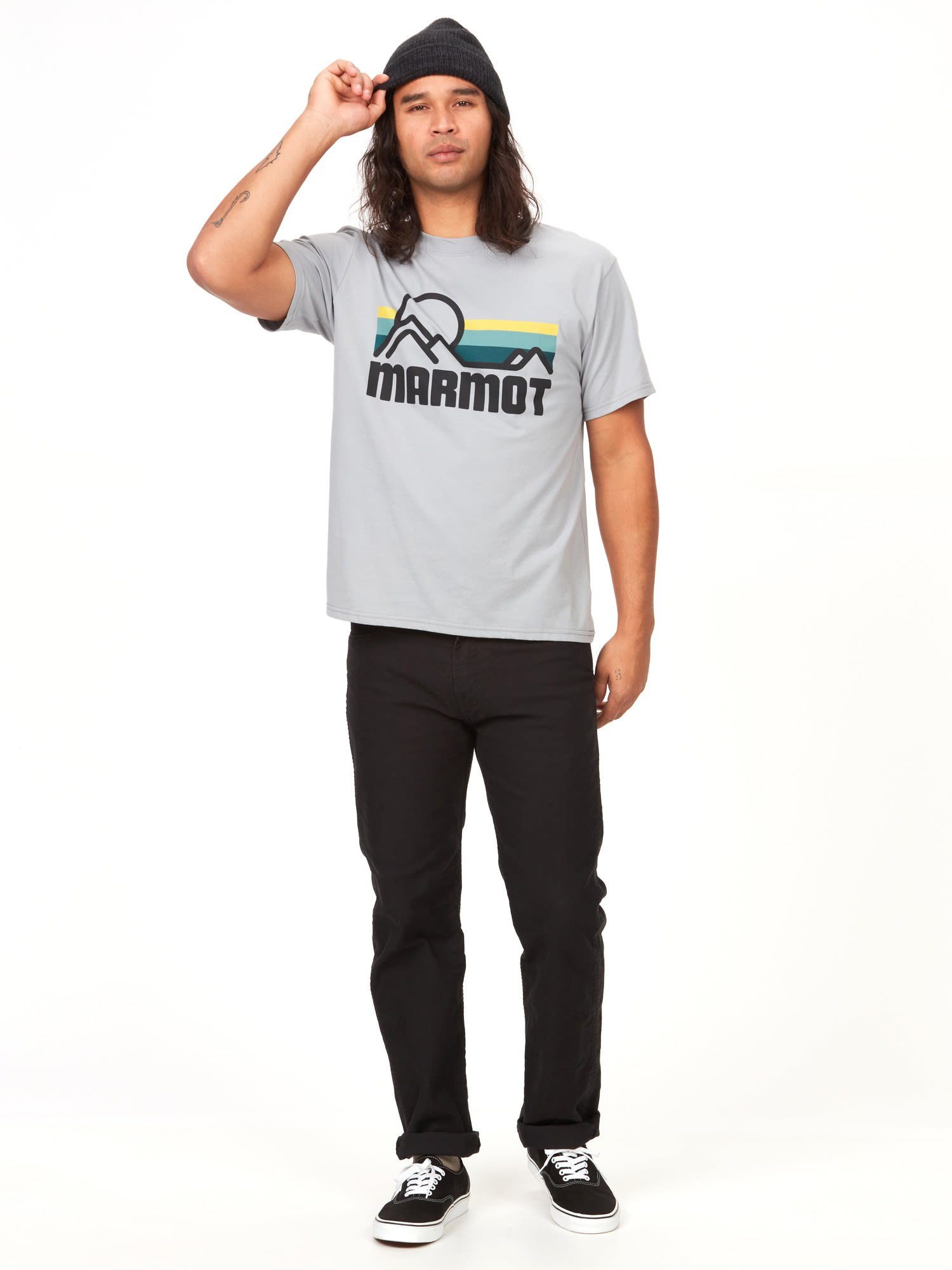 M Coastal Tee Sleet Short-sleeve T-Shirt Marmot Marmot Herren
