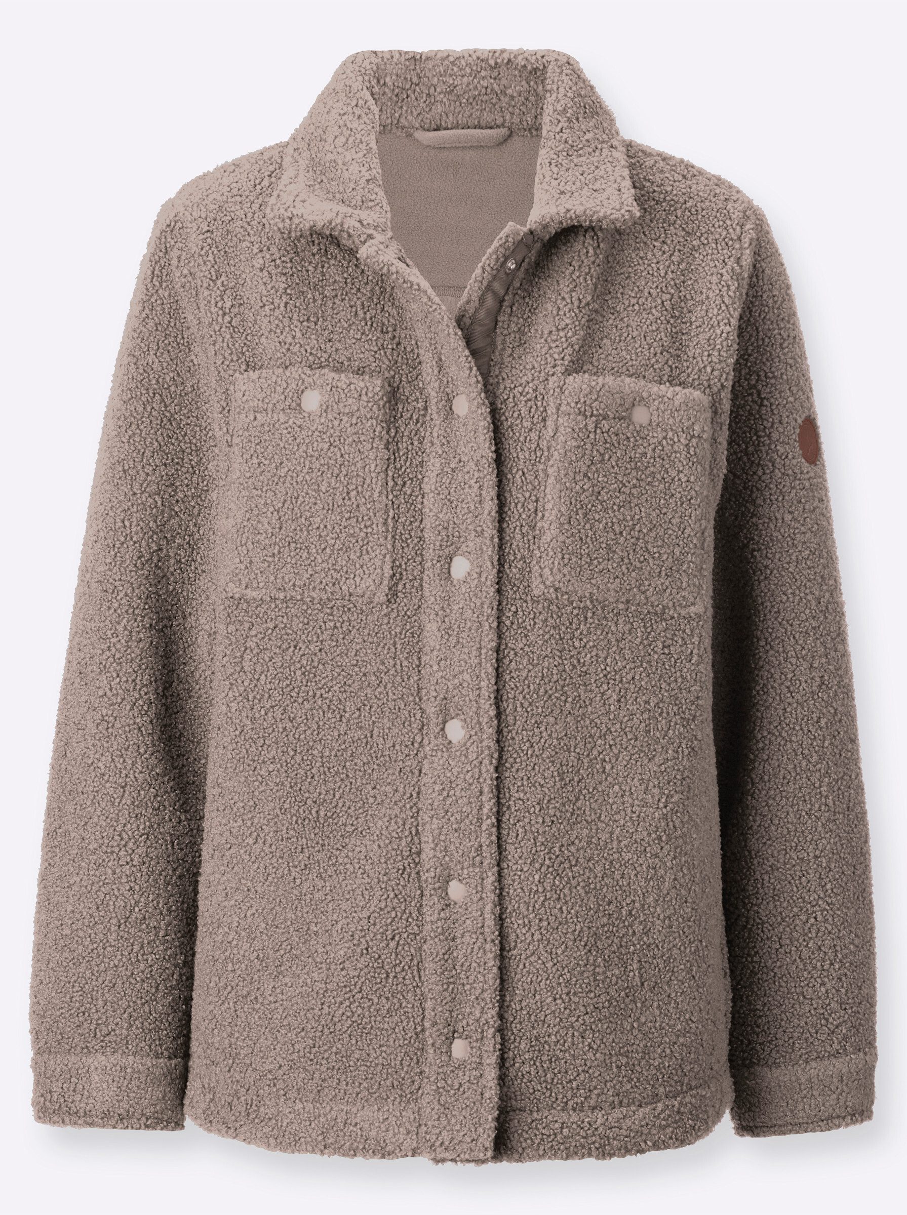 Witt Allwetterjacke Teddy-Fleecejacke Langarm
