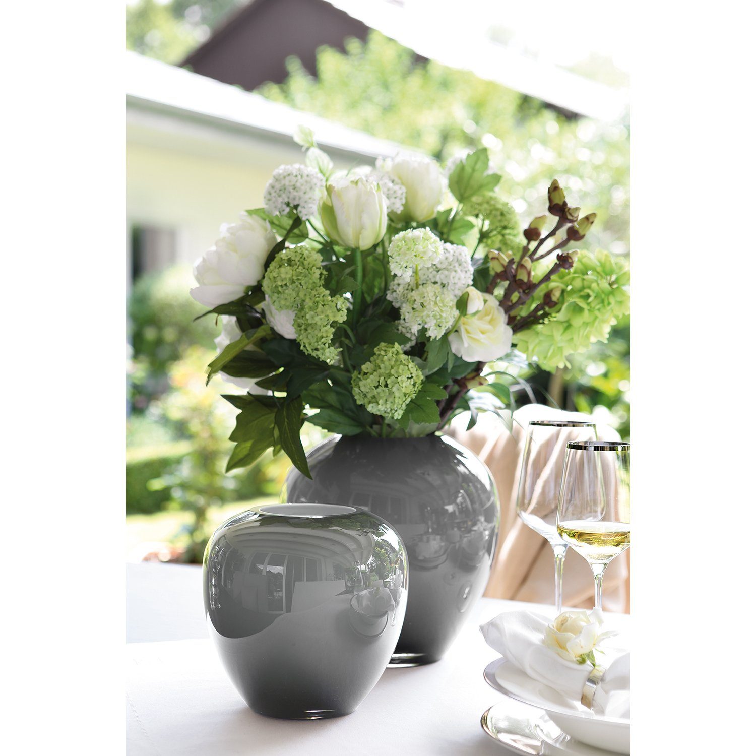 Fink Dekovase LOSONE Glasvase - H.25cm günstig online kaufen