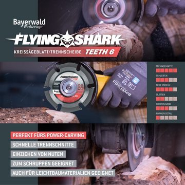 QUALITÄT AUS DEUTSCHLAND Bayerwald Werkzeuge Trennscheibe Bayerwald Flying Shark - Hartmetall Frässcheibe -