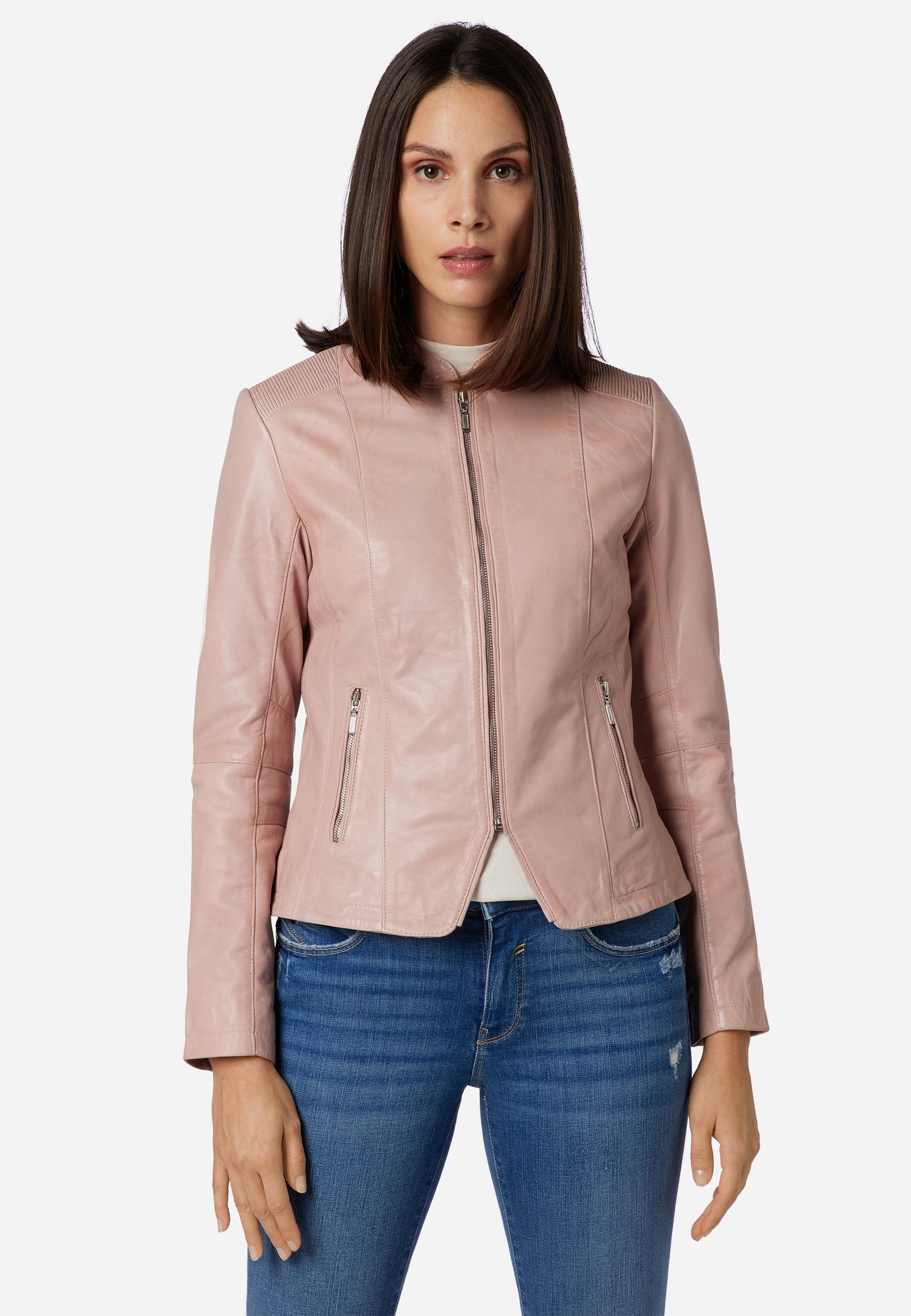 RICANO Lederjacke Abigale Lederjacke aus butterweichem Lamm leder günstig online kaufen
