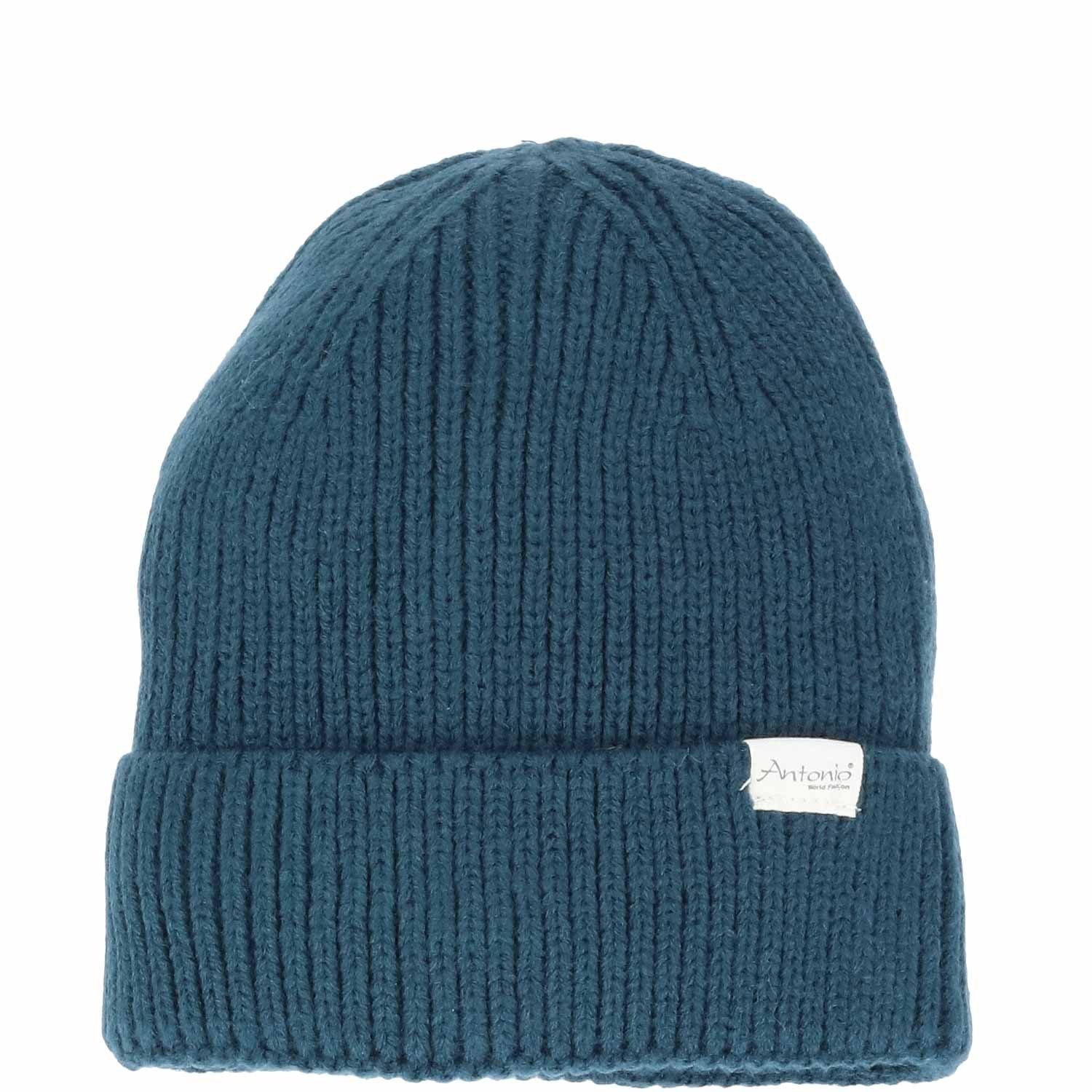 Antonio Strickmütze Antonio Winter Lady Hat Eli Fashion Beanie blau (1-St) günstig online kaufen