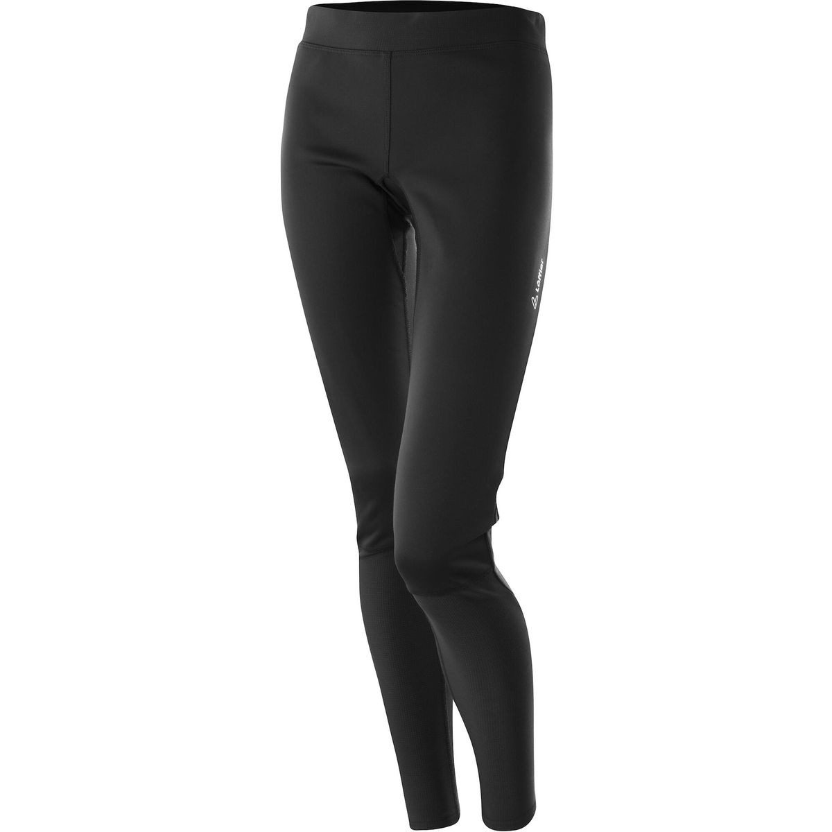 Löffler Skihose Women Tights Carbon WS Warm Winddichte, wasserabweisende und wärmeisolierende Laufhose für Damen