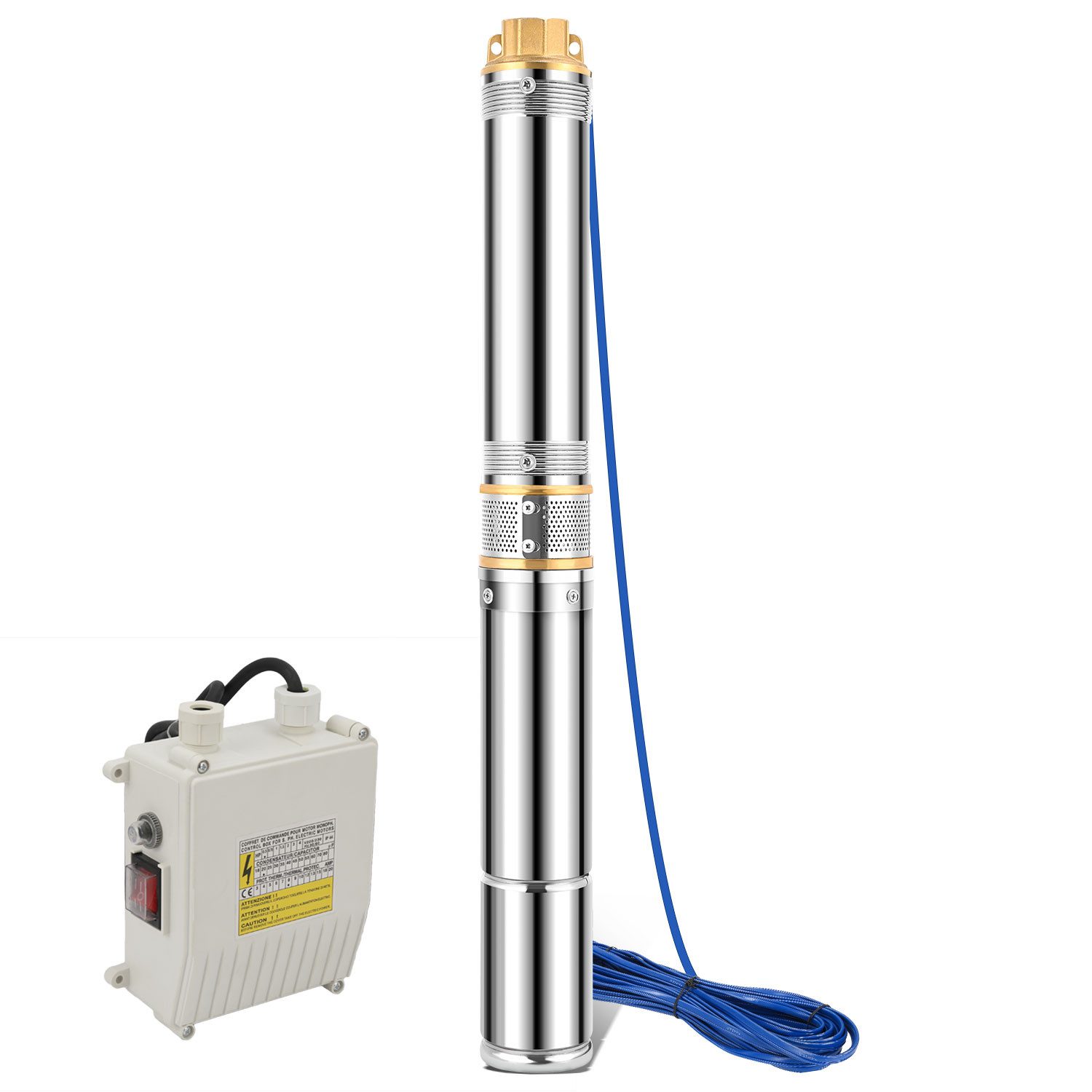 Clanmacy Tiefbrunnenpumpe Tiefbrunnenpumpe 0.37kW 0.75kW 1.1kW günstig online kaufen
