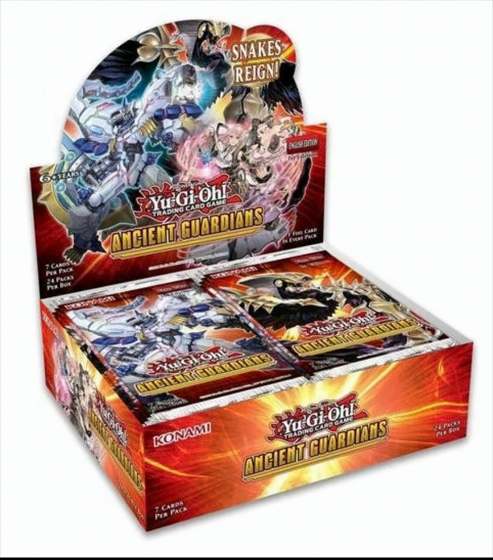 Konami Sammelkarte Yu-Gi-Oh! Ancient Guardians Booster Display englisch