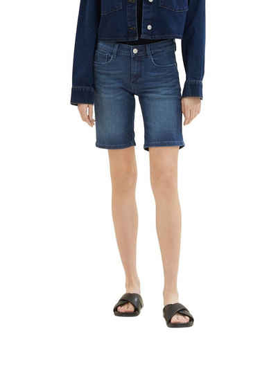 TOM TAILOR Jeansshorts Bermuda Shorts ALEXA SLIM 5343 in Dunkelblau