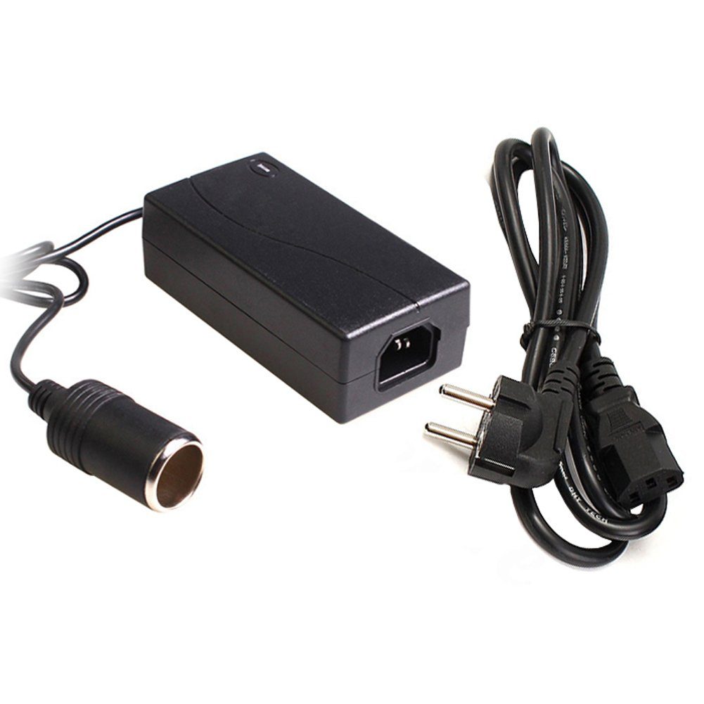 Bolwins Spannungswandler Q69C 60W 12V5A KFZ Spannung Wandler Konverter Netzteil Ladegerät 230V, (Netzteil-Adapter / Ladegerät, 1 St., 220V AC auf 12V DC KFZ-Adapter für Zigarettenanzündergeräte bis 60W), Für KFZ-Ladegeräte zu Hause Konstantspannung 12V Überlastschutz