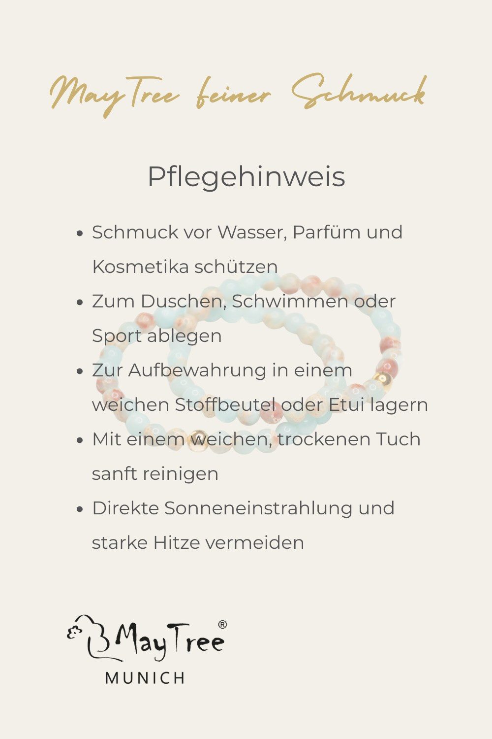 MayTree Armband Flourit (Stück, 1-tlg) günstig online kaufen