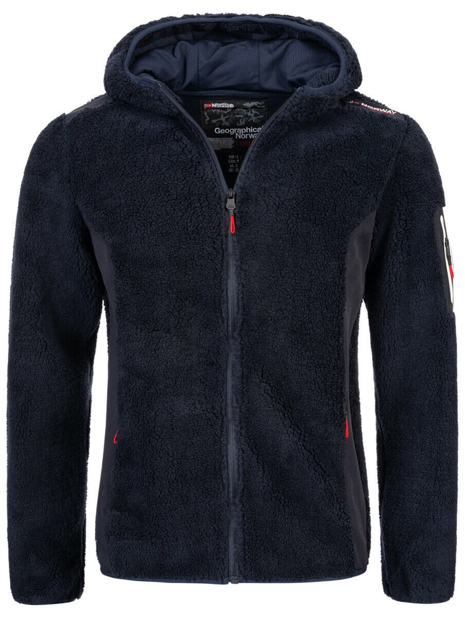 Geographical Norway Fleecejacke Herren Teddy Fleece Winterjacke Jacke Outdo günstig online kaufen