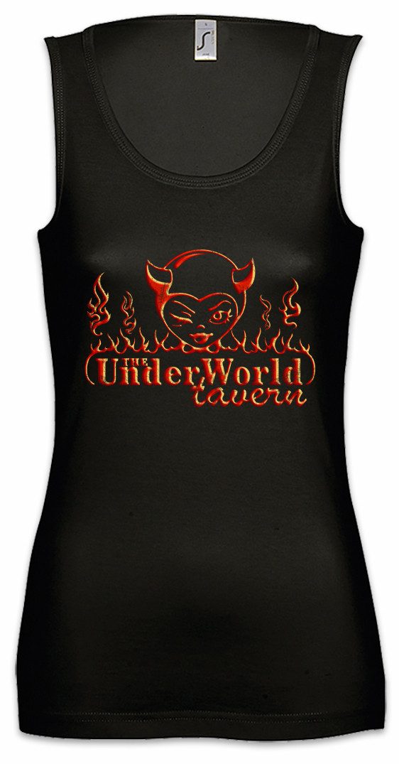 Tanktop Underworld Tavern Ärmelloses Damen T-Shirt Logo Symbol Sign Game Games
