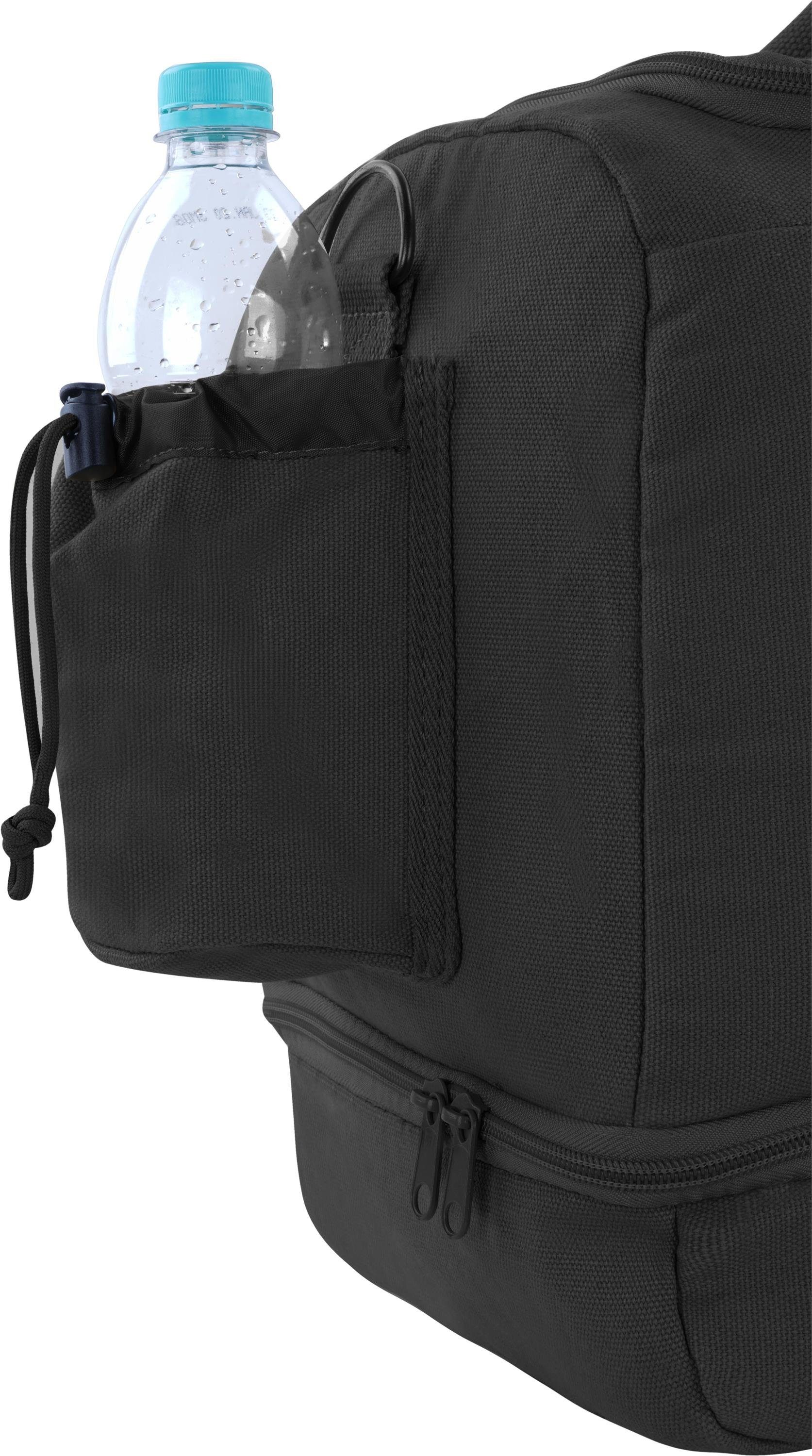 Schwarz Duffelbag Sporttasche Handgepäcktasche normani Umhängetasche Alert, Reisetasche Canvas-Tasche Sport- und Trainingstasche