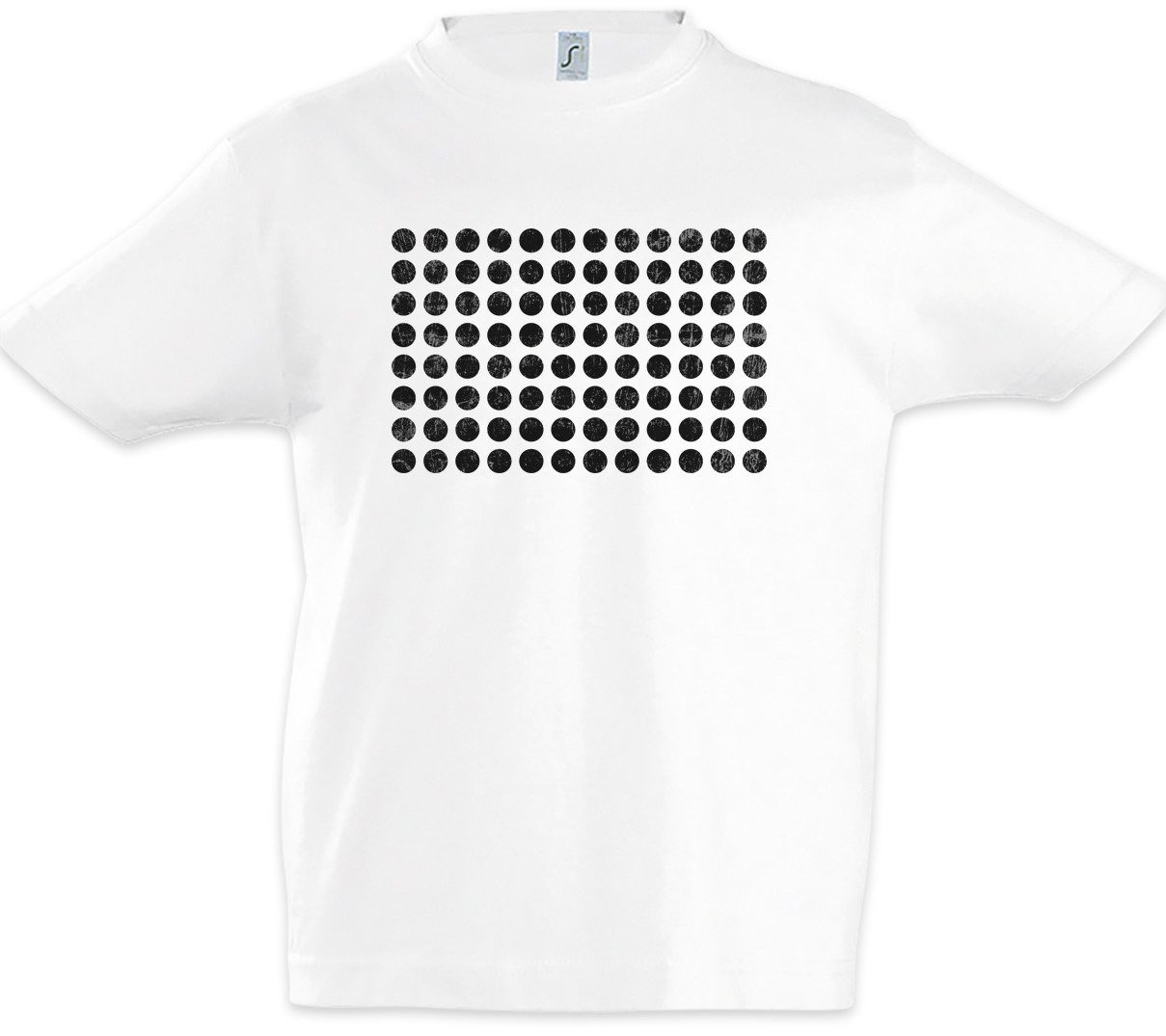 Print-Shirt Dots Kinder T-Shirt Race Racing Car Auto Driver Racer Biker Petrol