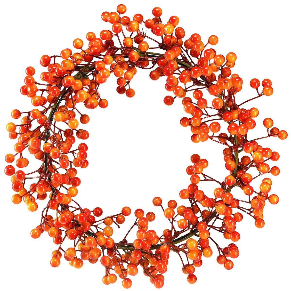 Winterliche Kunstpflanze Türkranz Herbst Winter Weihnachtsdeko günstig online kaufen
