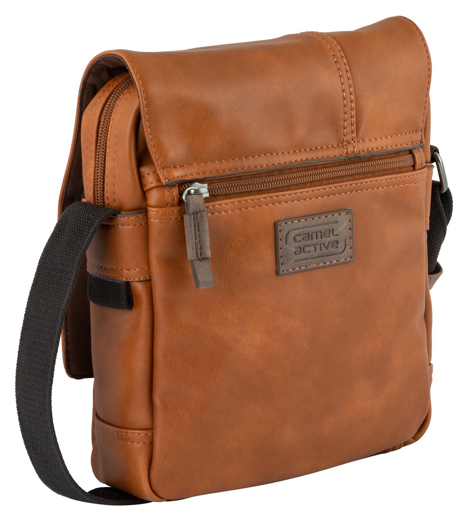 camel active Umhängetasche Laos, praktisch funktionaler Alltagsbegleiter mit vielen sportlichen Details