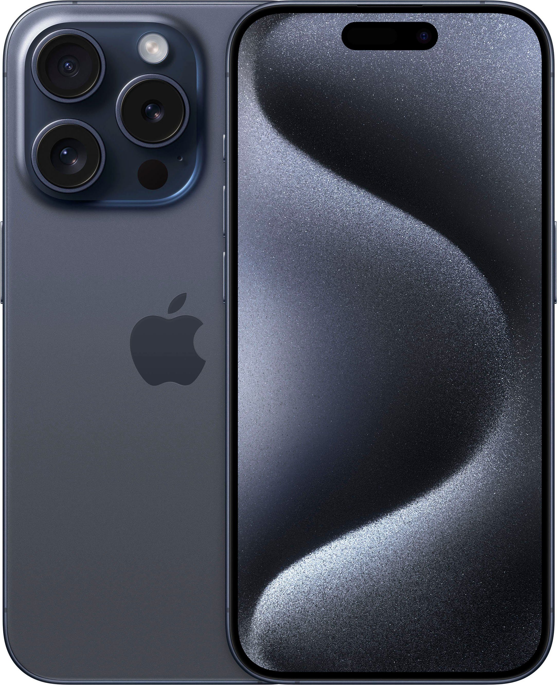 Apple iPhone 15 Pro Smartphone (15,5 cm/6,1 Zoll, 128 GB Speicherplatz, 48 MP Kamera)