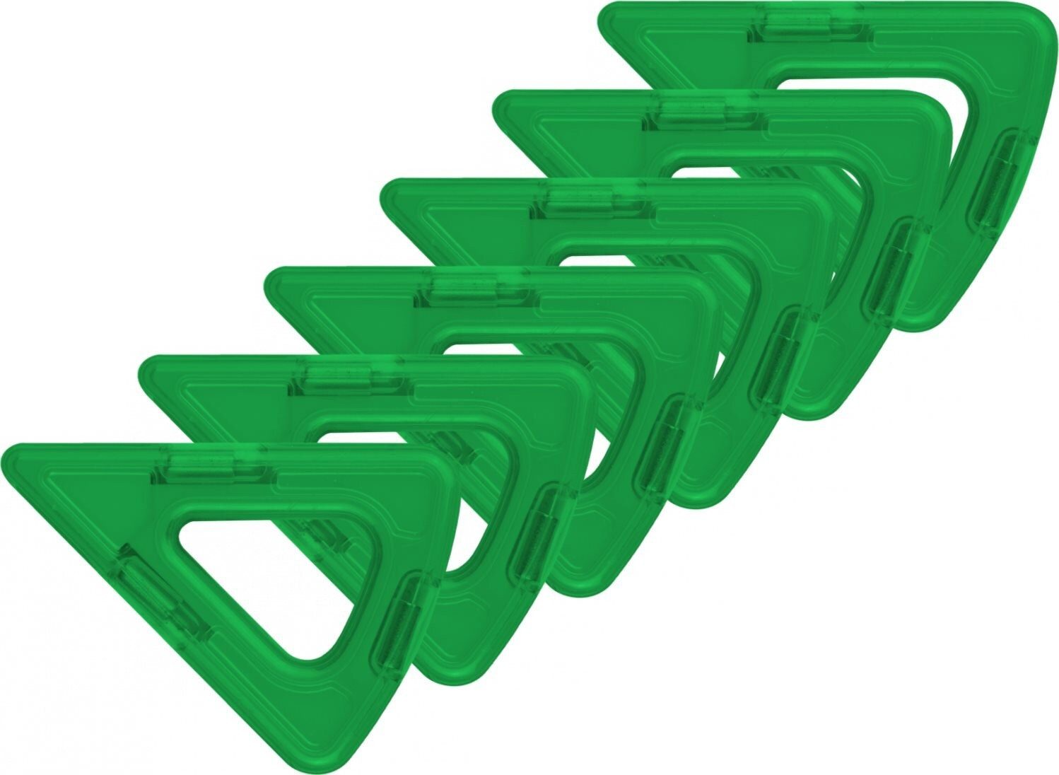 MAGFORMERS MAGFORMERS Mini výseč 6 ks ve fólii Magnetspielbausteine