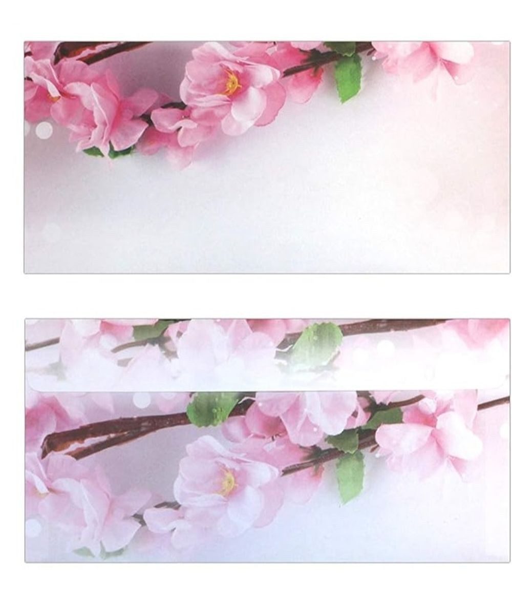 Briefpapier Motivpapier + Briefumschlag Motiv-Kirschblüten an Zweigen (5187)