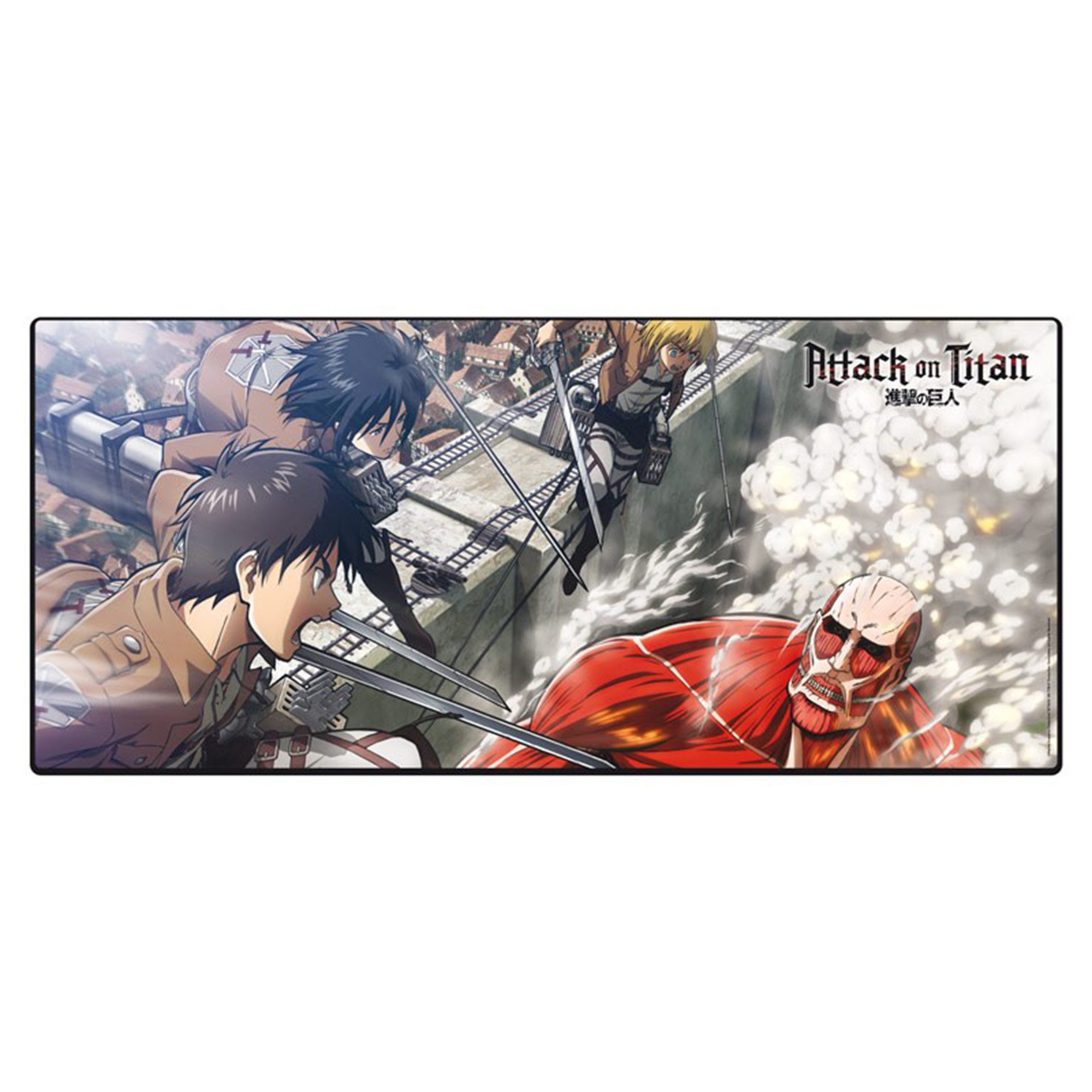ABYstyle Gaming Mauspad Eren vs Colossal XXL - Attack on Titan
