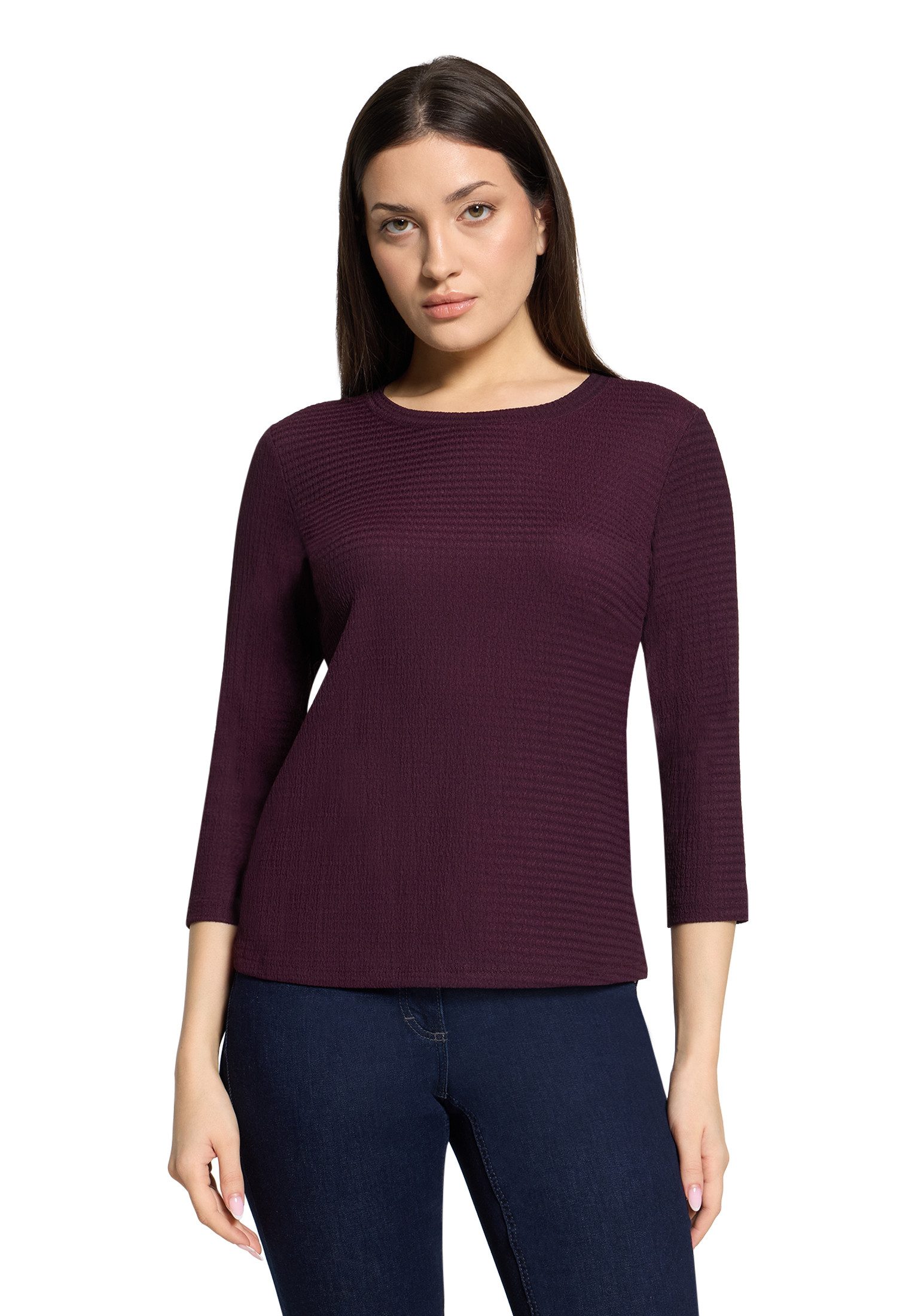 Betty Barclay 3/4-Arm-Shirt Damen mit Rundhalsausschnitt (1-tlg)