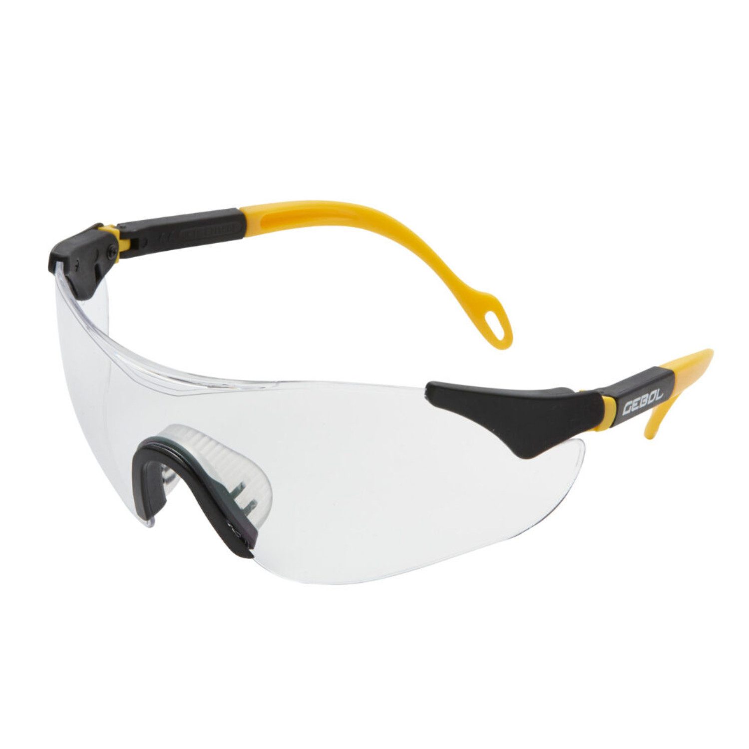 Gebol Arbeitsschutzbrille SAFETY COMFORT klar aus Nylon und Polycarbonat, (1St)