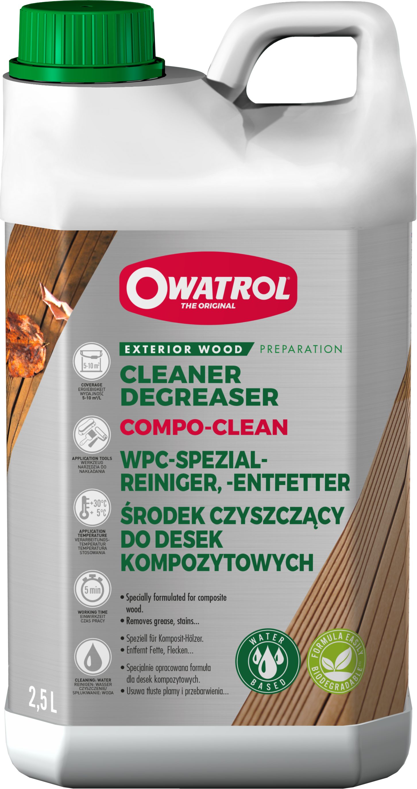OWATROL Compo - Clean Holzreiniger