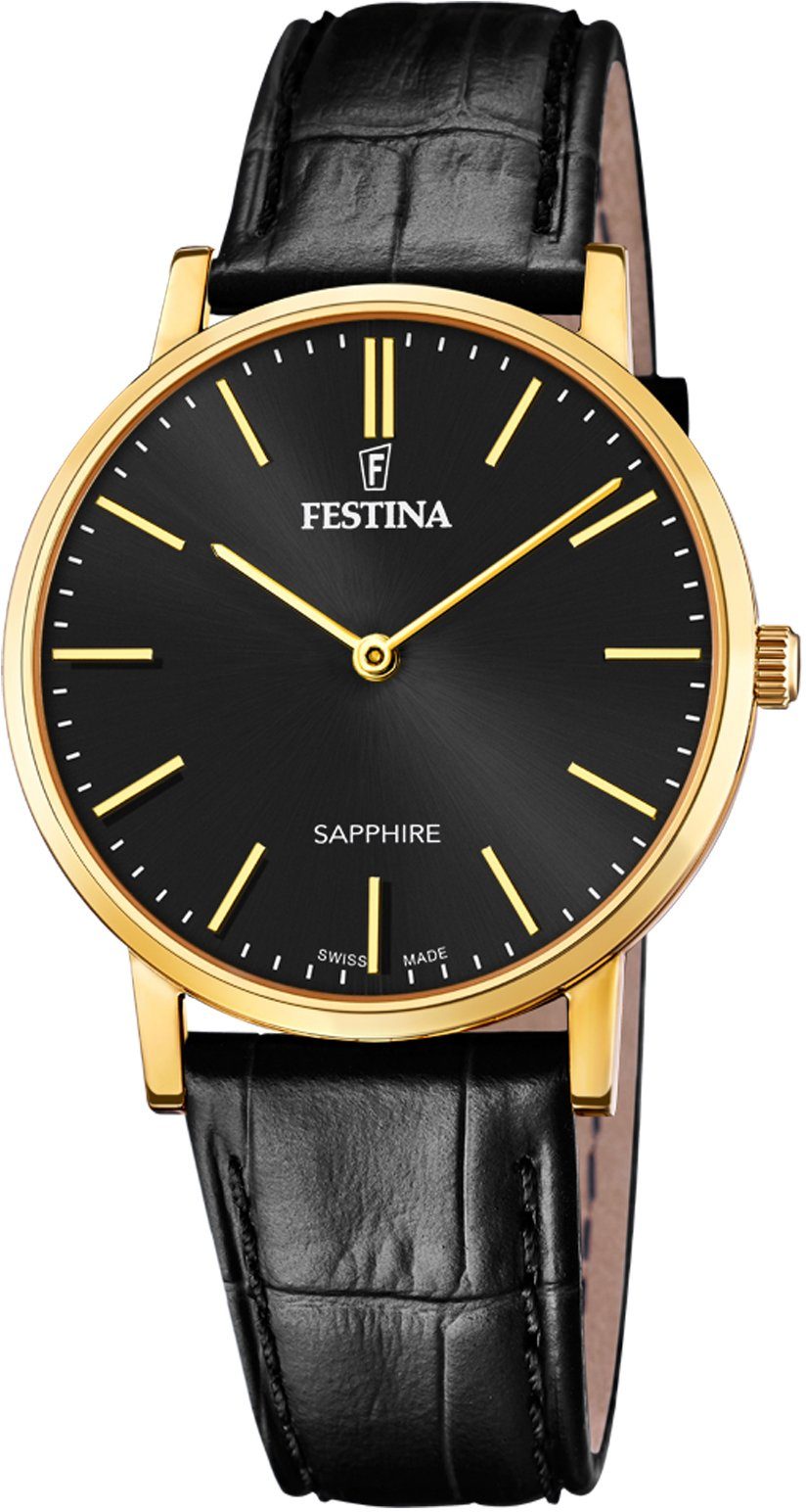 Festina Quarzuhr Swiss Made Collection F20016/3, günstig online kaufen