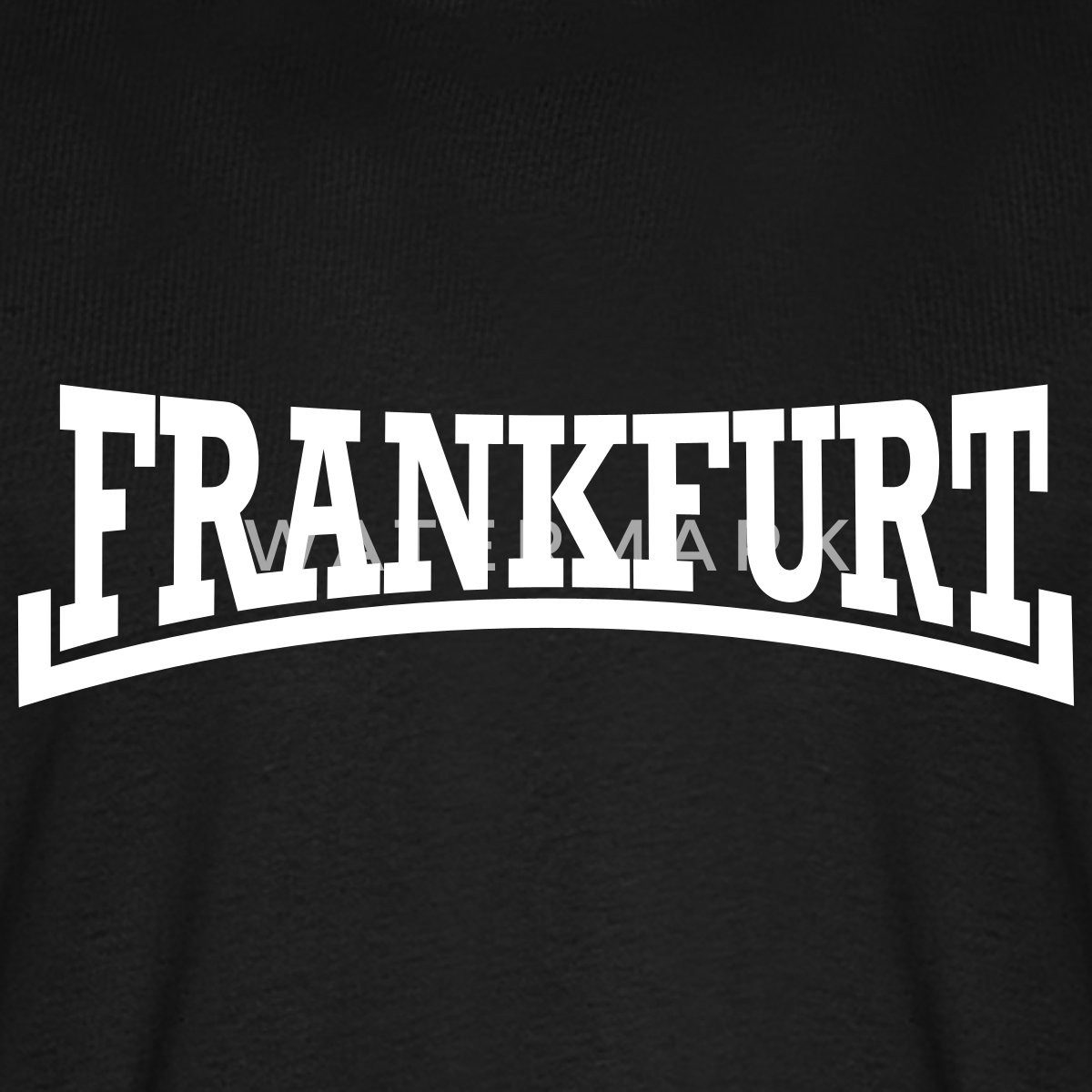 Spreadshirt T-Shirt Frankfurt Fan Schriftzug Retro Stadion Adler Männer Premium T-Shirt (1-tlg)