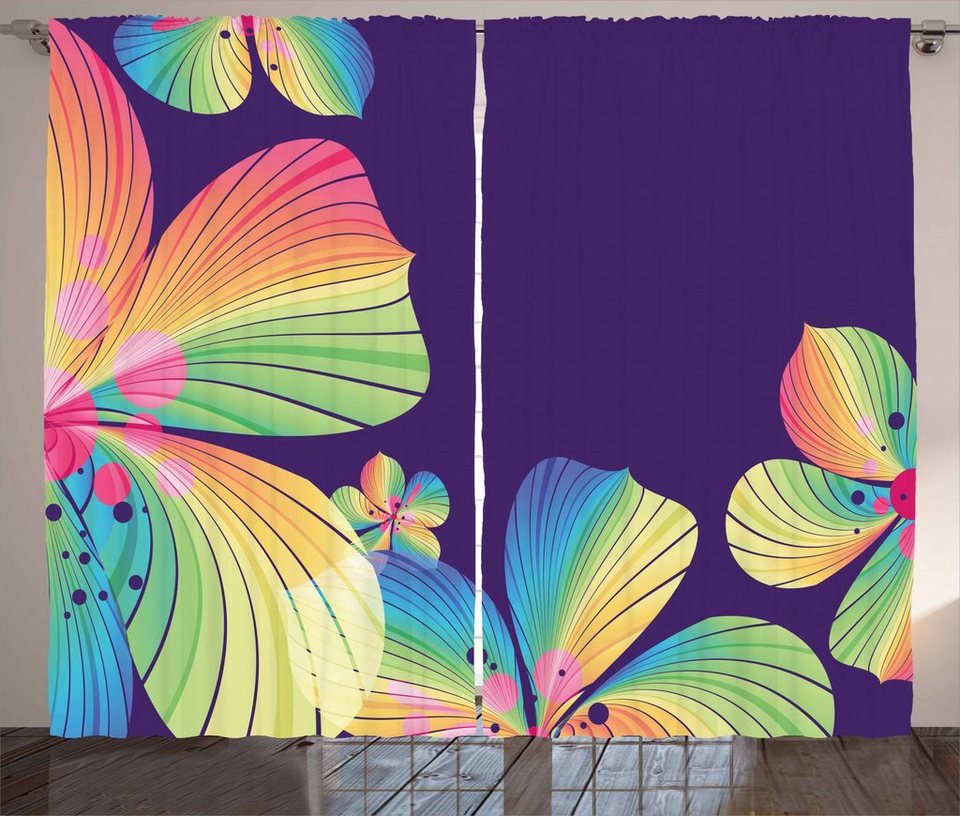 Gardine »Schlafzimmer Kräuselband Vorhang mit Schlaufen und Haken