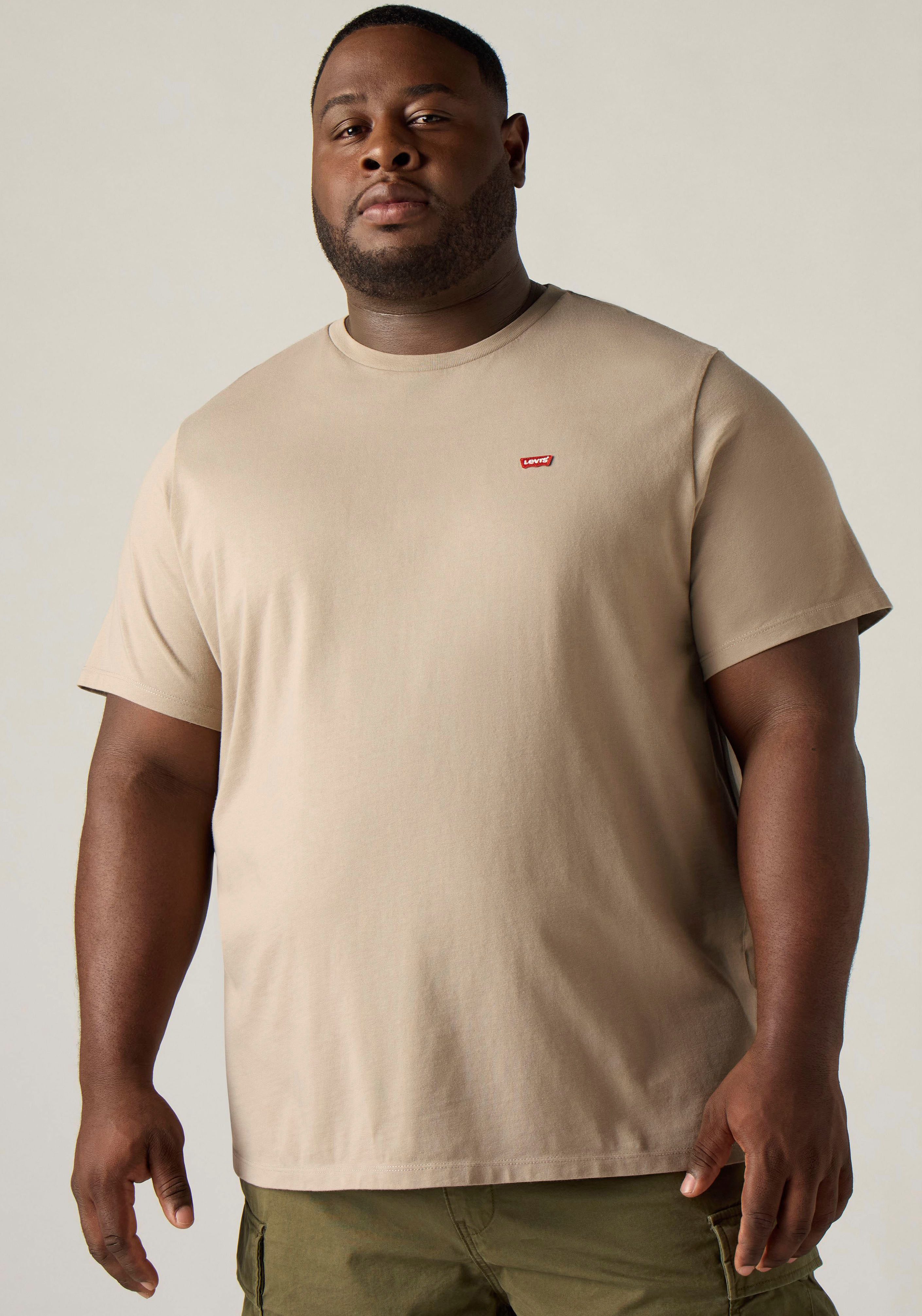 Levi's® Plus T-Shirt LE BIG ORIGINAL HM TEE mit Logo Stickerei