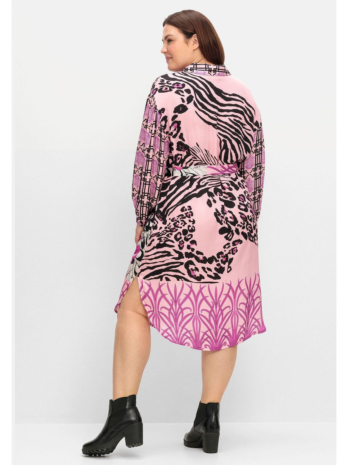 Sheego Longbluse Große Größen im Mustermix, günstig online kaufen