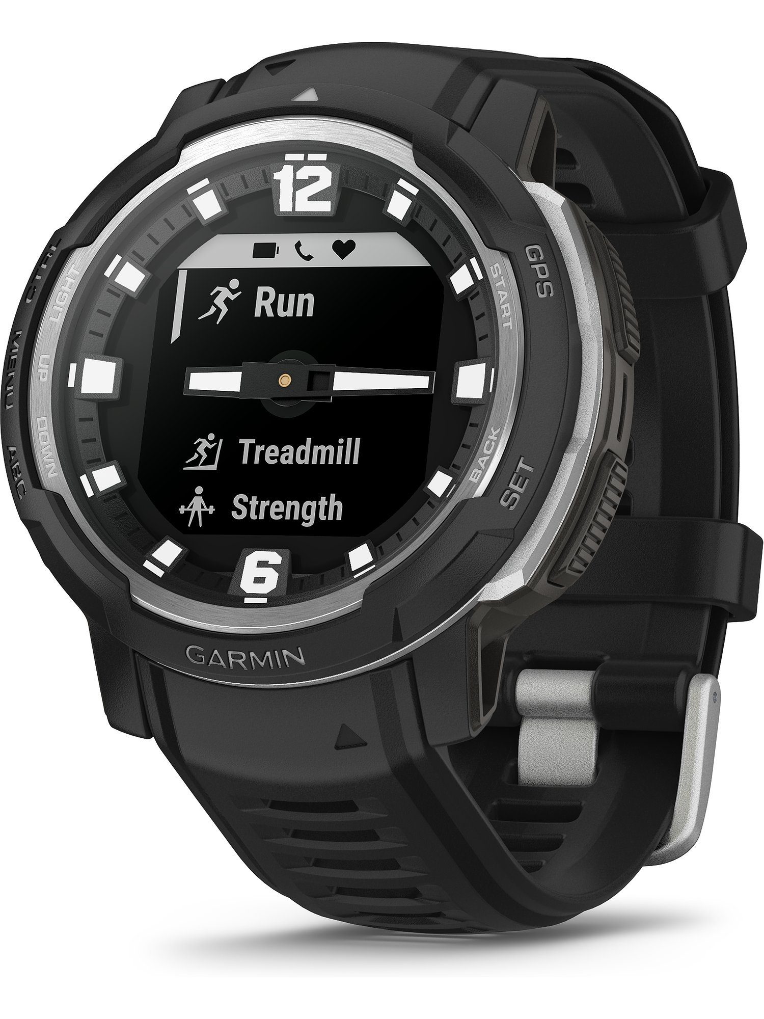 Garmin Quarzuhr »Garmin Unisex-Smartwatch Analog Akku«, Sportuhr