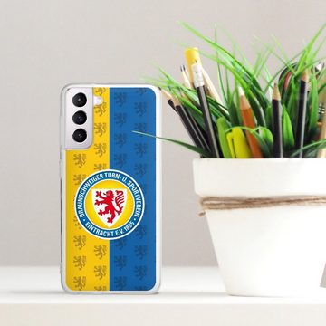 DeinDesign Handyhülle Eintracht Braunschweig Offizielles Lizenzprodukt Logo, Samsung Galaxy S21 5G Silikon Hülle Bumper Case Handy Schutzhülle