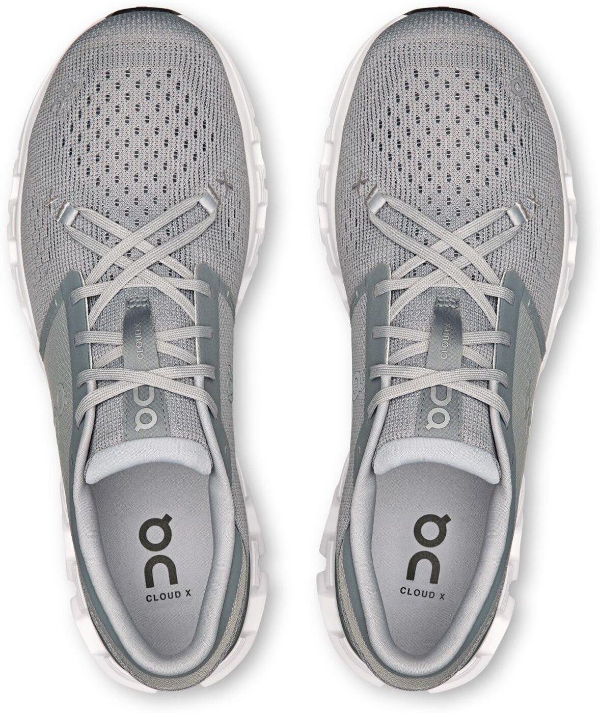 ON RUNNING Cloud X 4 ALLOY / IVORY Sneaker