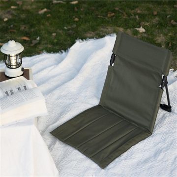 RefinedFlare Campingstuhl Outdoor-Klappstuhl, tragbarer und bequemer Rückenlehnenstuhl