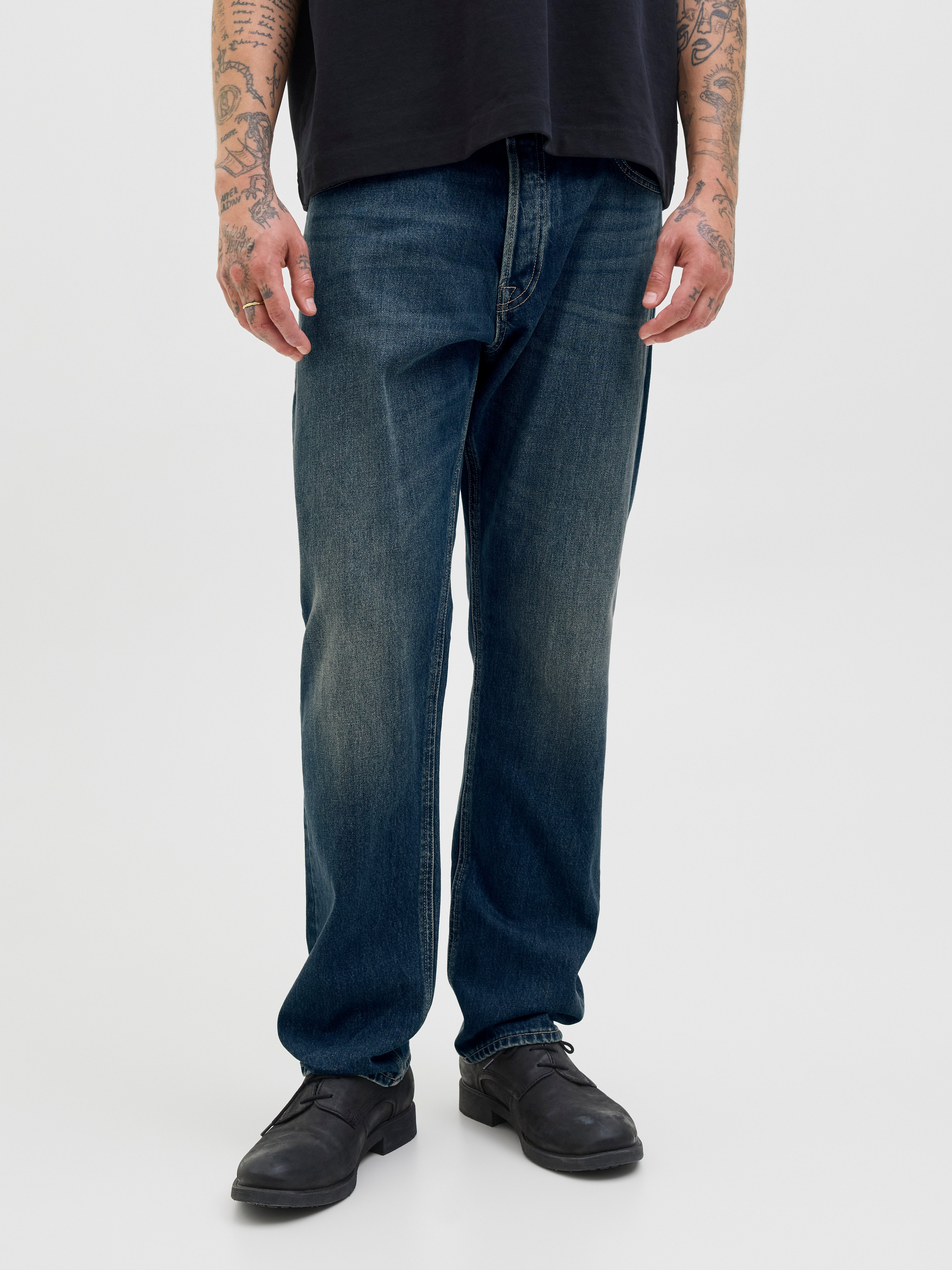 Jack & Jones Loose-fit-Jeans CHRIS JJORIGINAL Baumwolle, loose fit