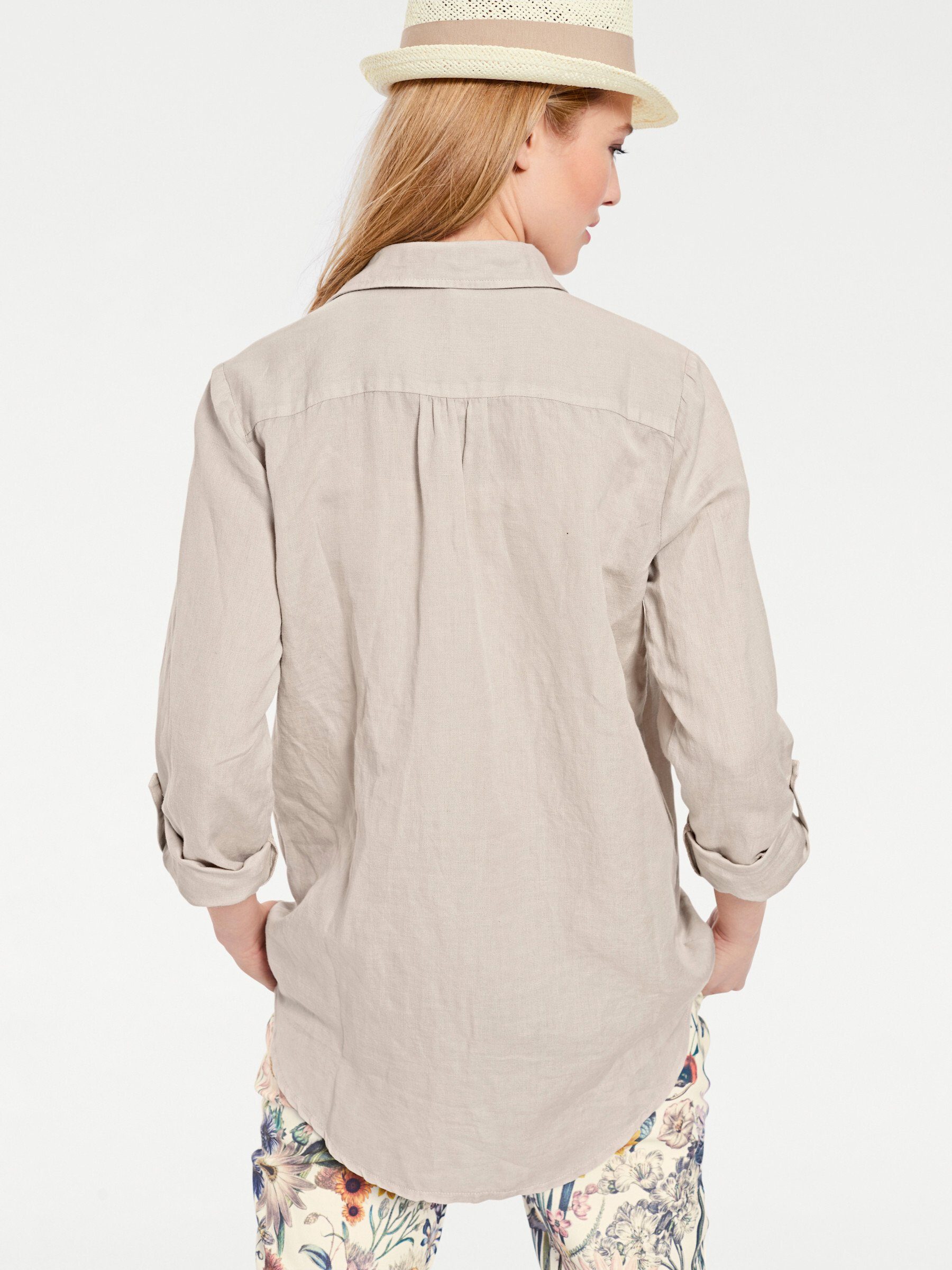 Klassische heine sand Bluse