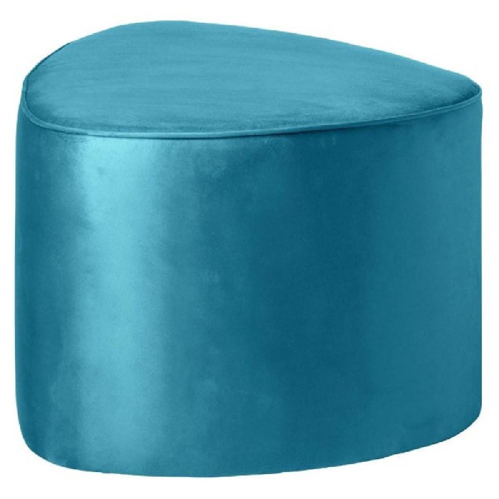Fink Hocker Studio Pouf Hocker Sit Down Türkis Samt