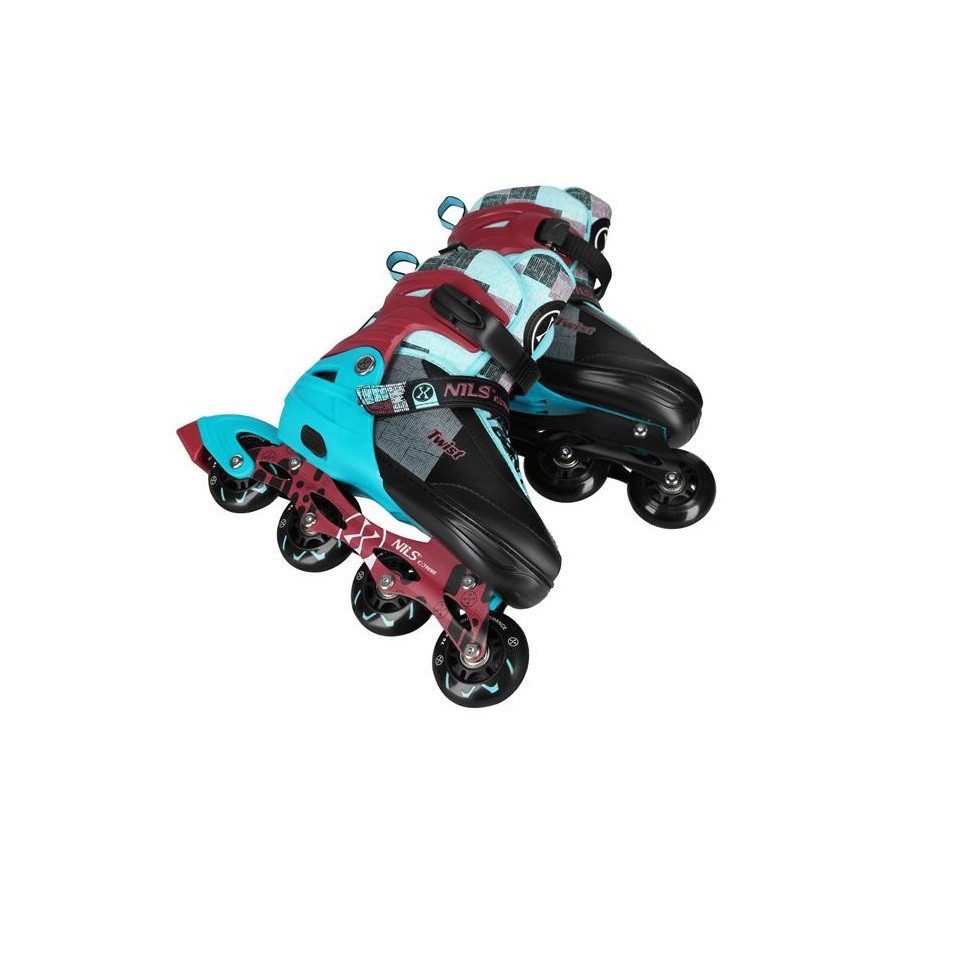 NILS EXTREME Inlineskates "Twist" Größenverstellbare Inliner Skates für Groß und Klein