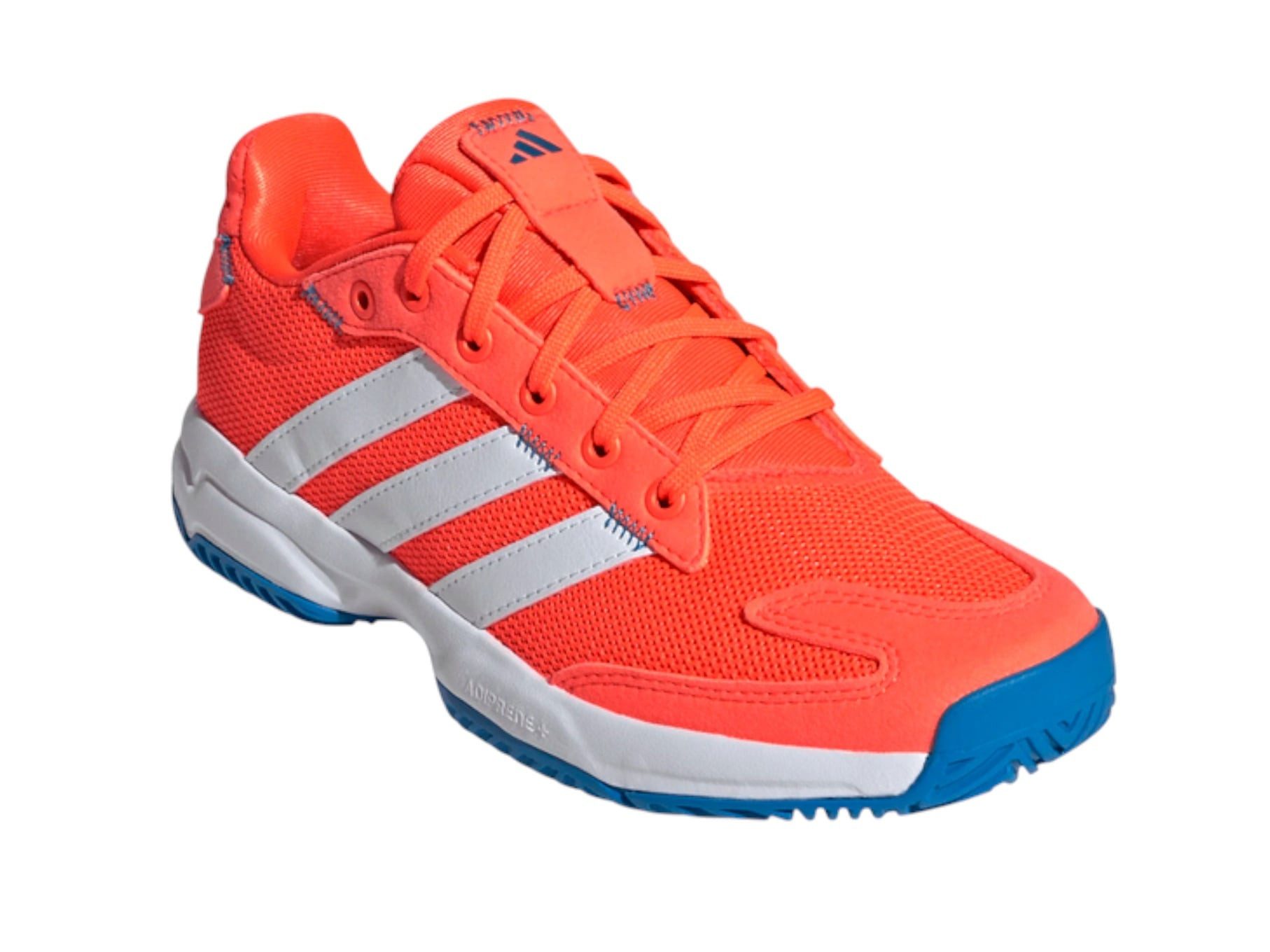adidas Performance Hallen-Indoorschuhe Stabil 2025 rot/weiss/blau Kinder Badmintonschuh