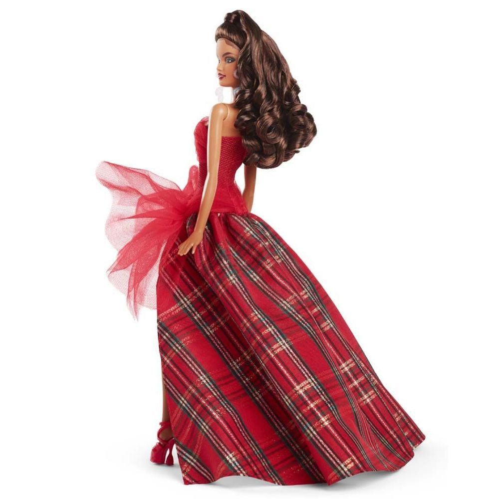 Barbie Anziehpuppe Holiday Barbie 2024 HRM63 Mattel Signature Puppe Sammelp günstig online kaufen
